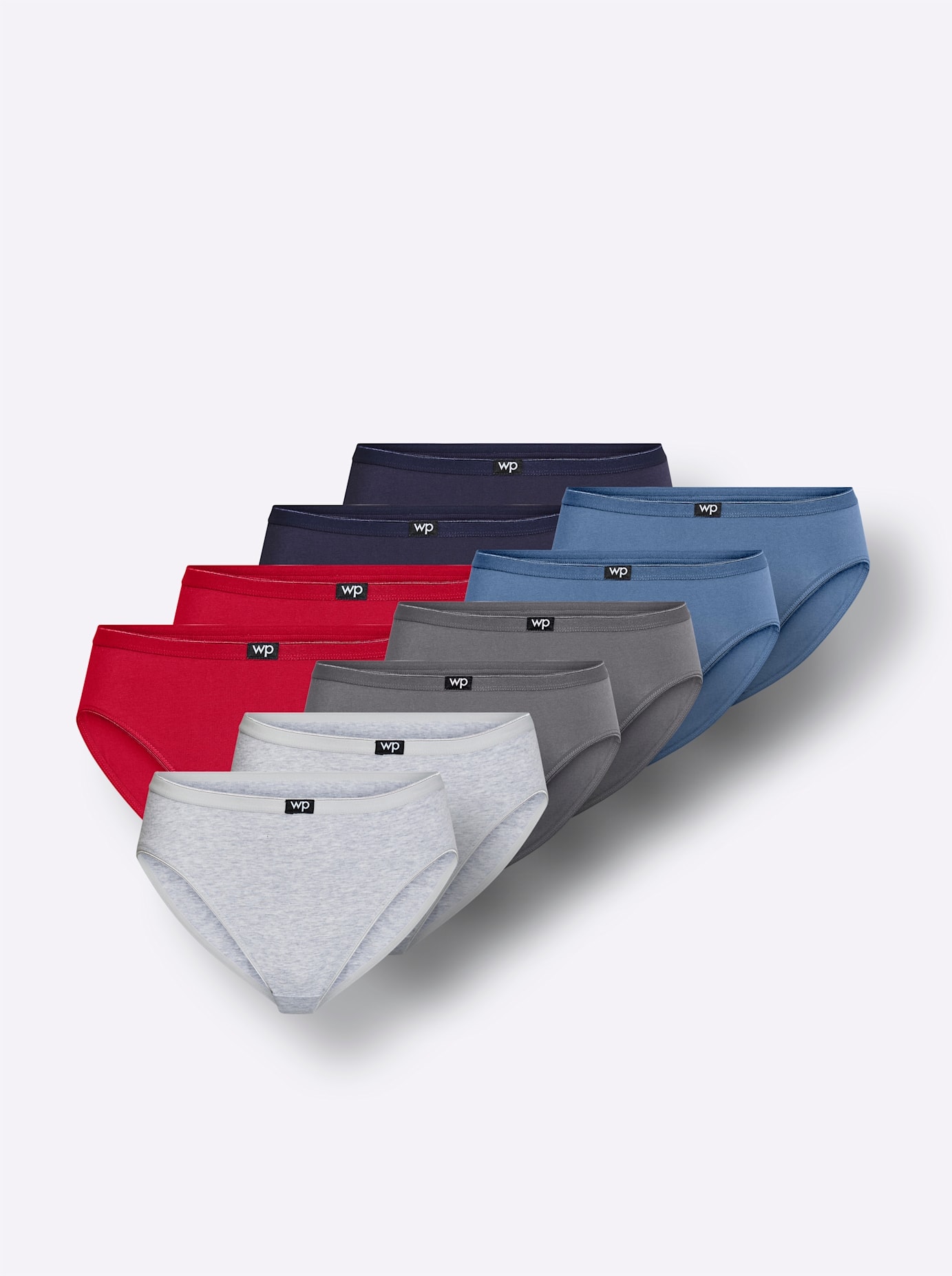 wäschepur Jazz-Pants Slips, (10 St.)