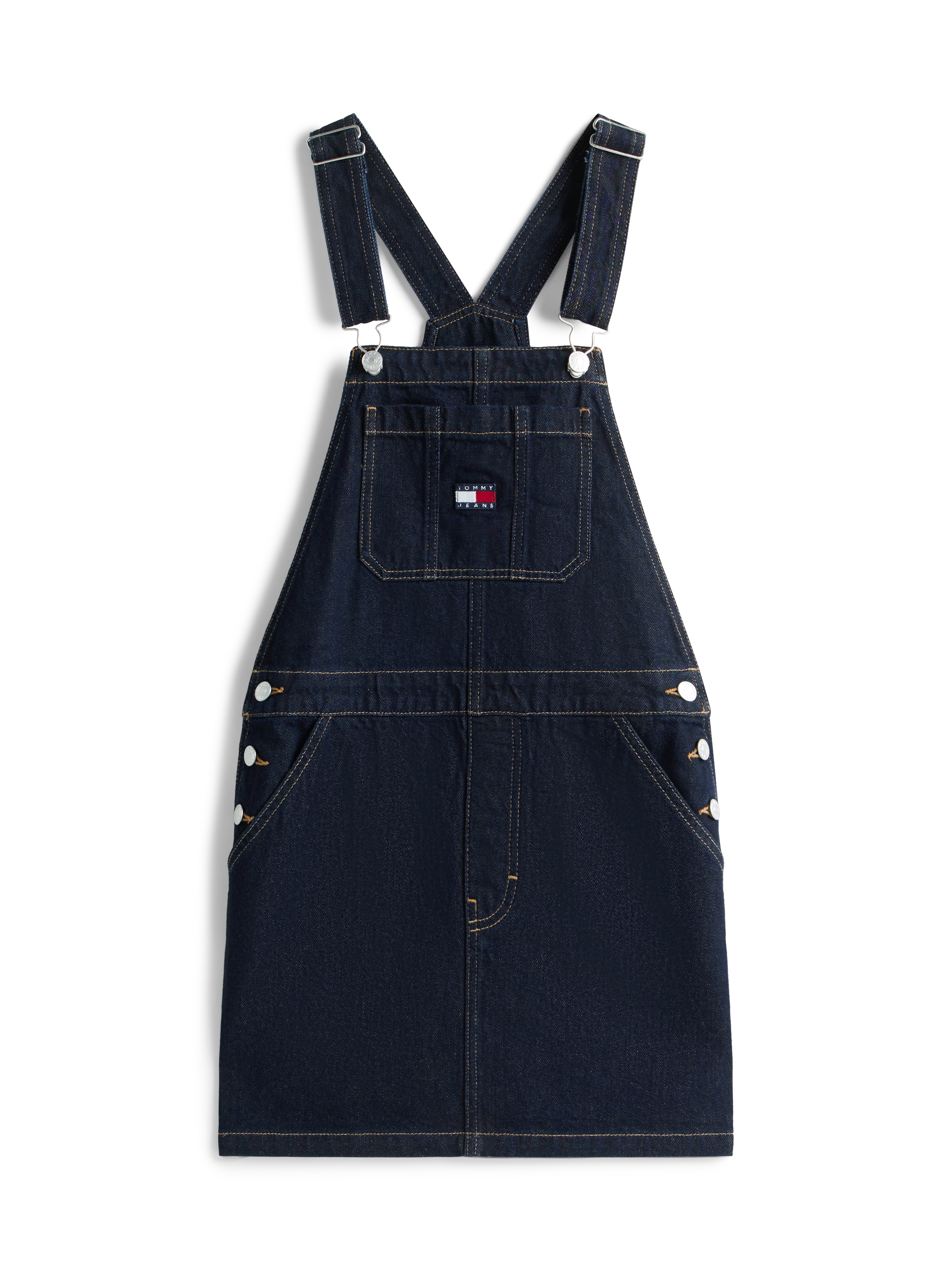 Tommy Jeans Robe à bavette »DUNGAREE DENIM DRESS EI5050 EXT«