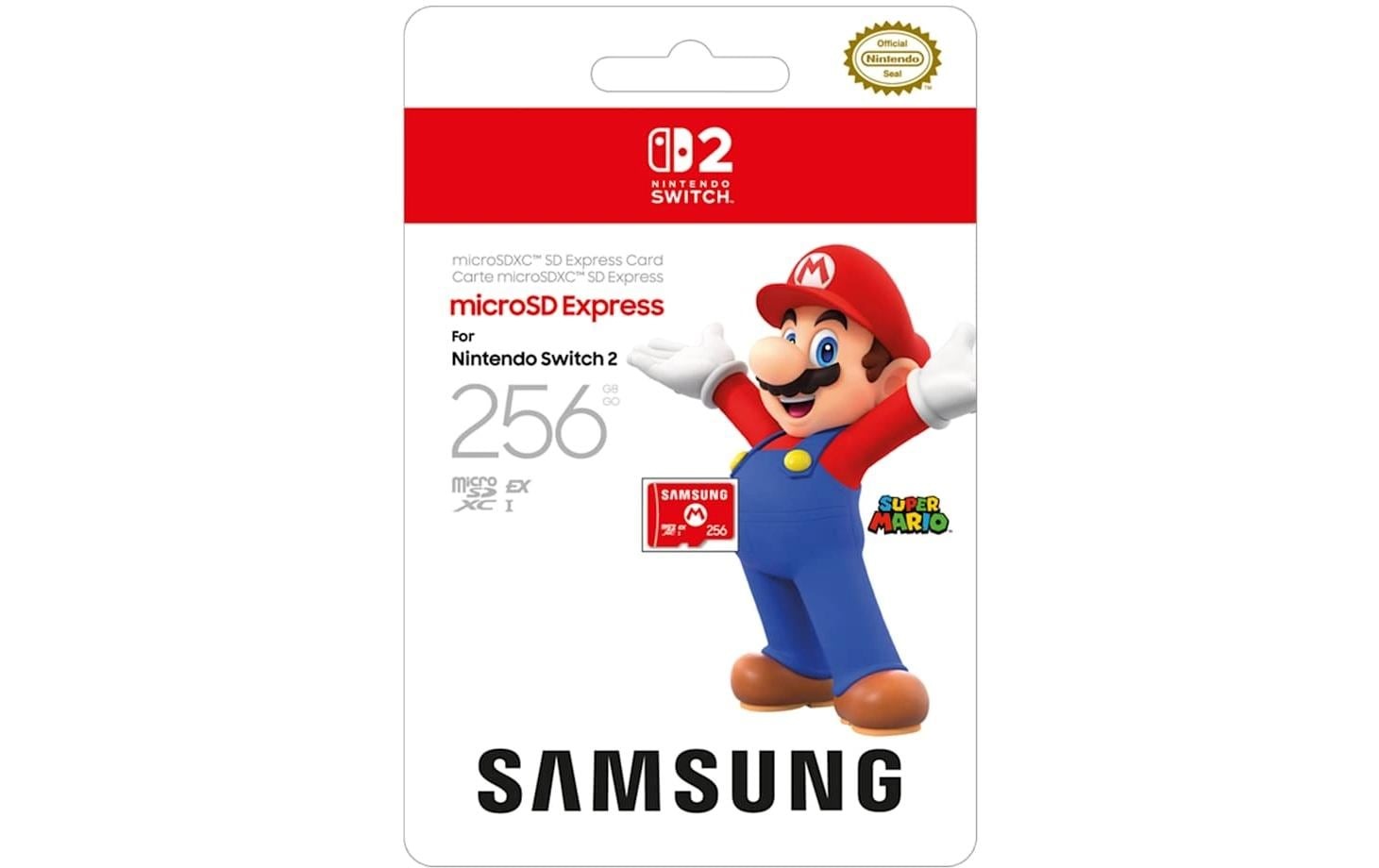 Image of Nintendo Speicherkarte "Samsung Express 256 GB" ( 880 MB/s Lesegeschwindigkeit)