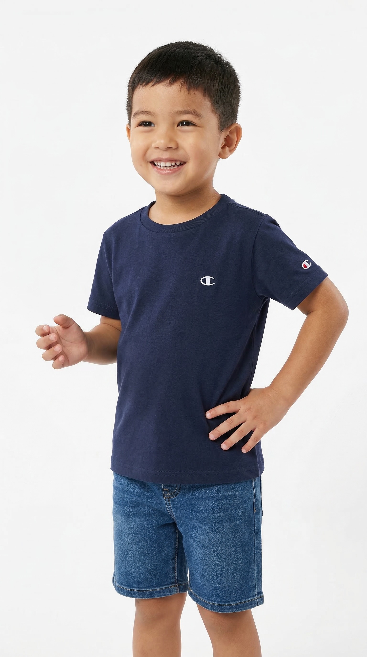 Champion T-Shirt Packung, 2 Stk. für Kinder