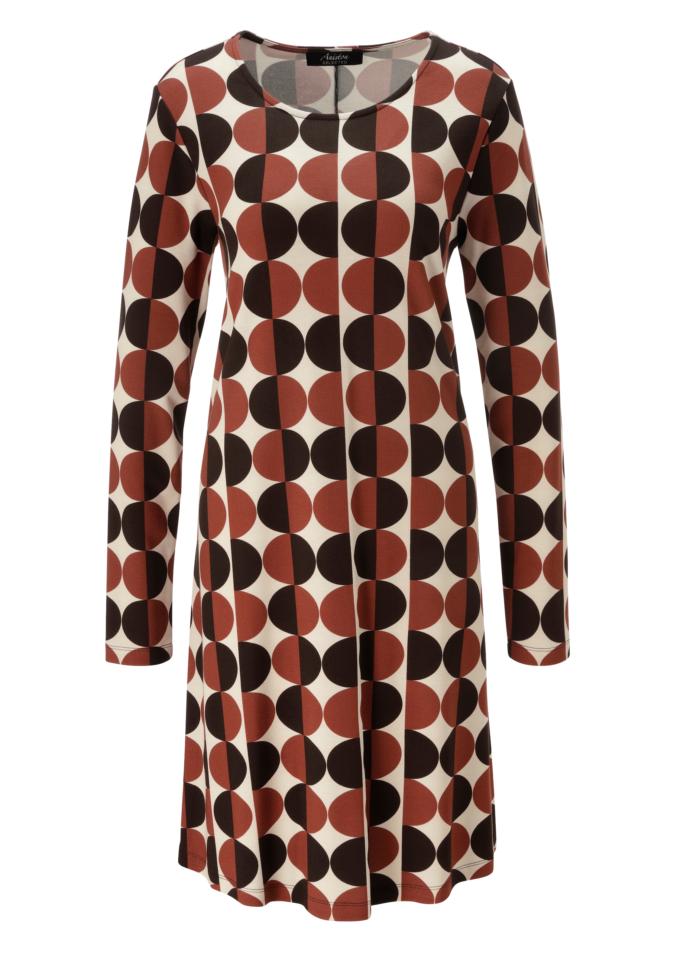 Aniston SELECTED Robe en jersey en forme légère A-line - NOUVELLE COLLECTION