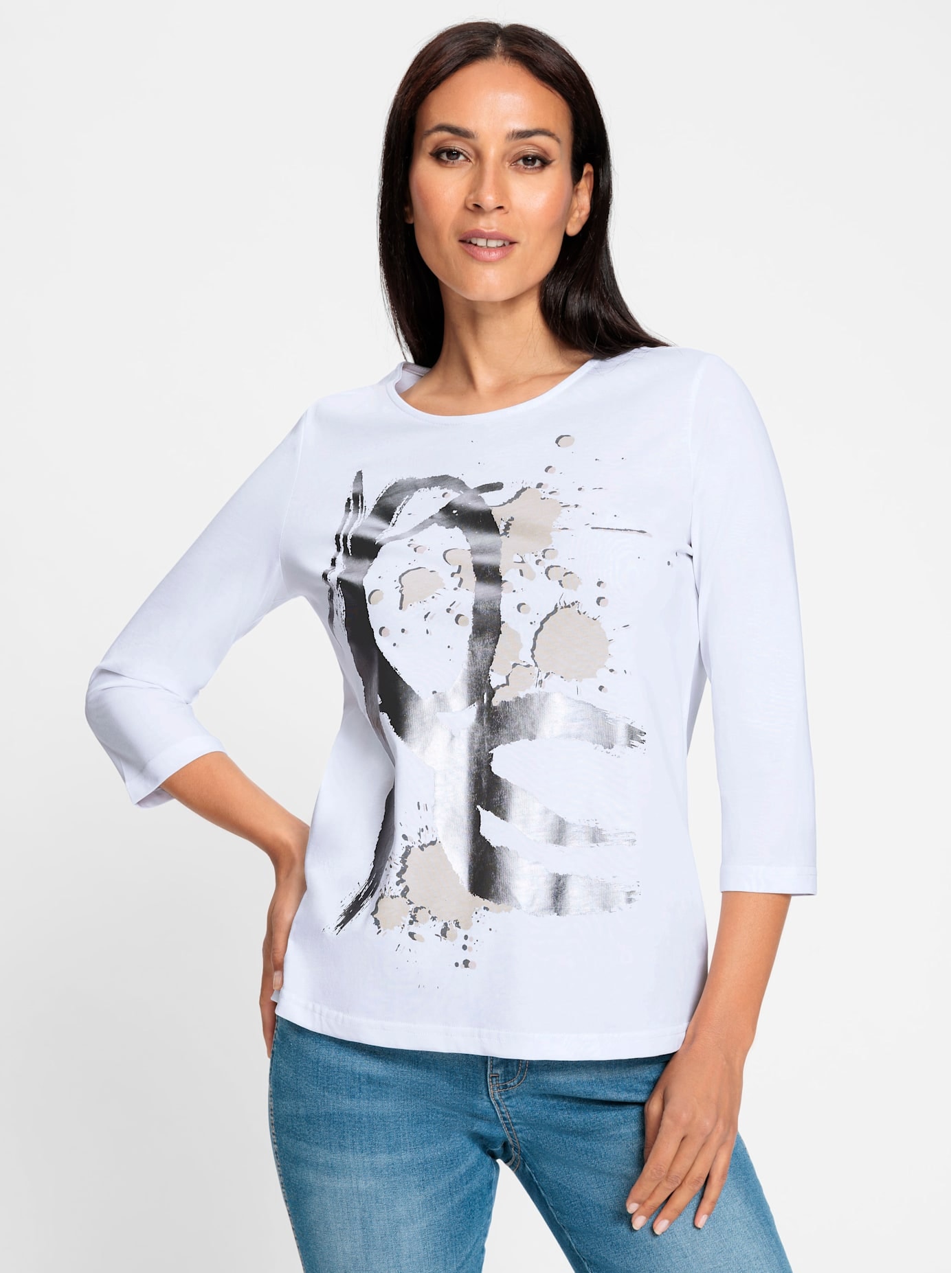 heine T-Shirt »T-Shirt«, (1 tlg.)