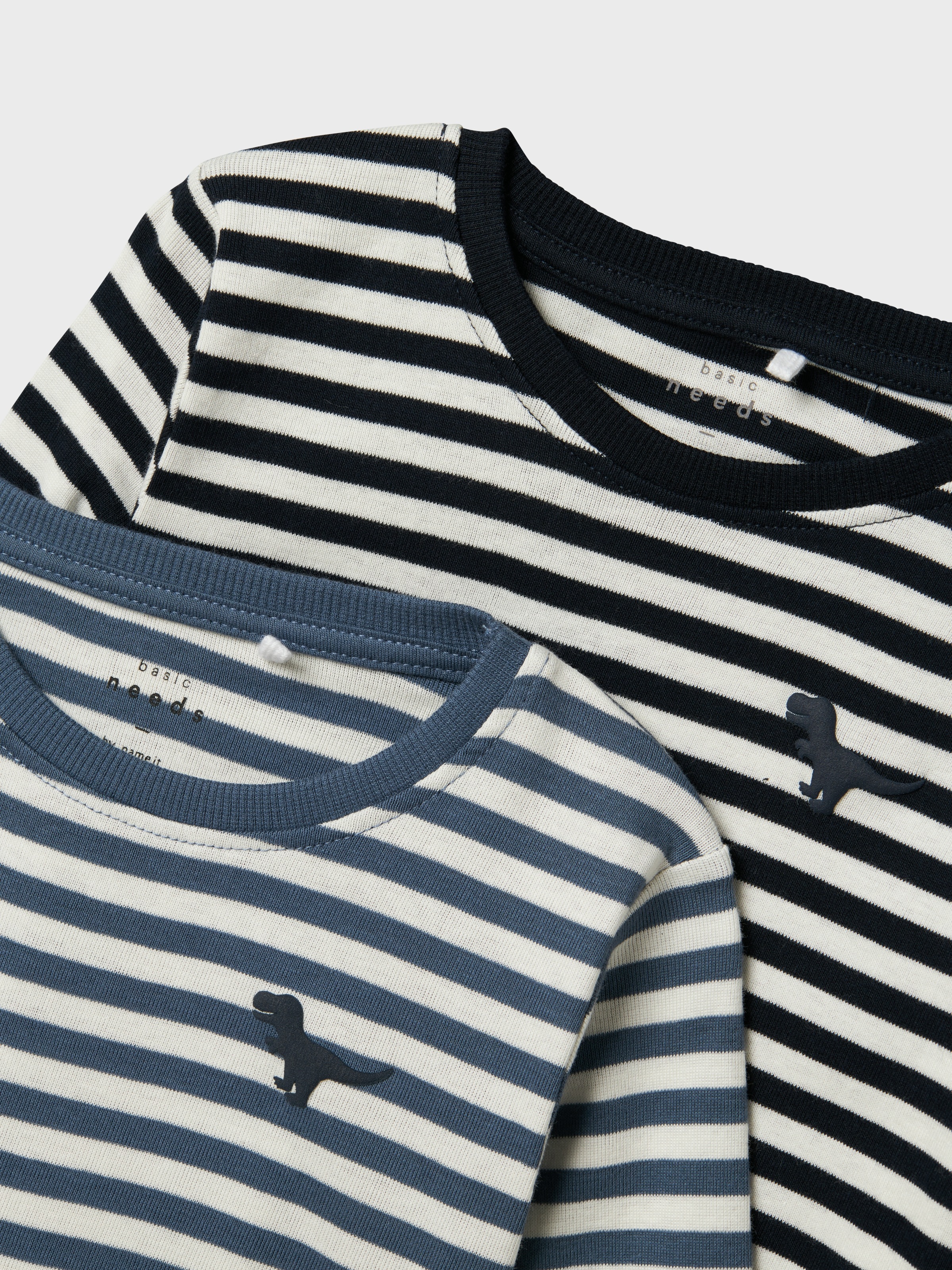 Name It Langarmshirt »NMMVILLY 2P LS SLIM TOP«