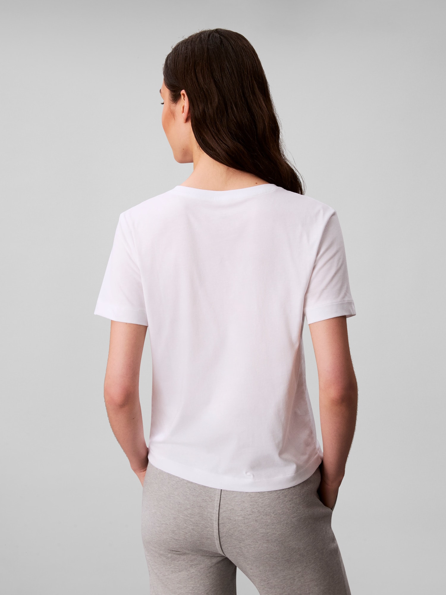 Calvin Klein Jeans T-Shirt »MONOLOGO VNK 2PACK TEE« Packung, 2er-Pack, 2 Stk. , Logoschriftzug