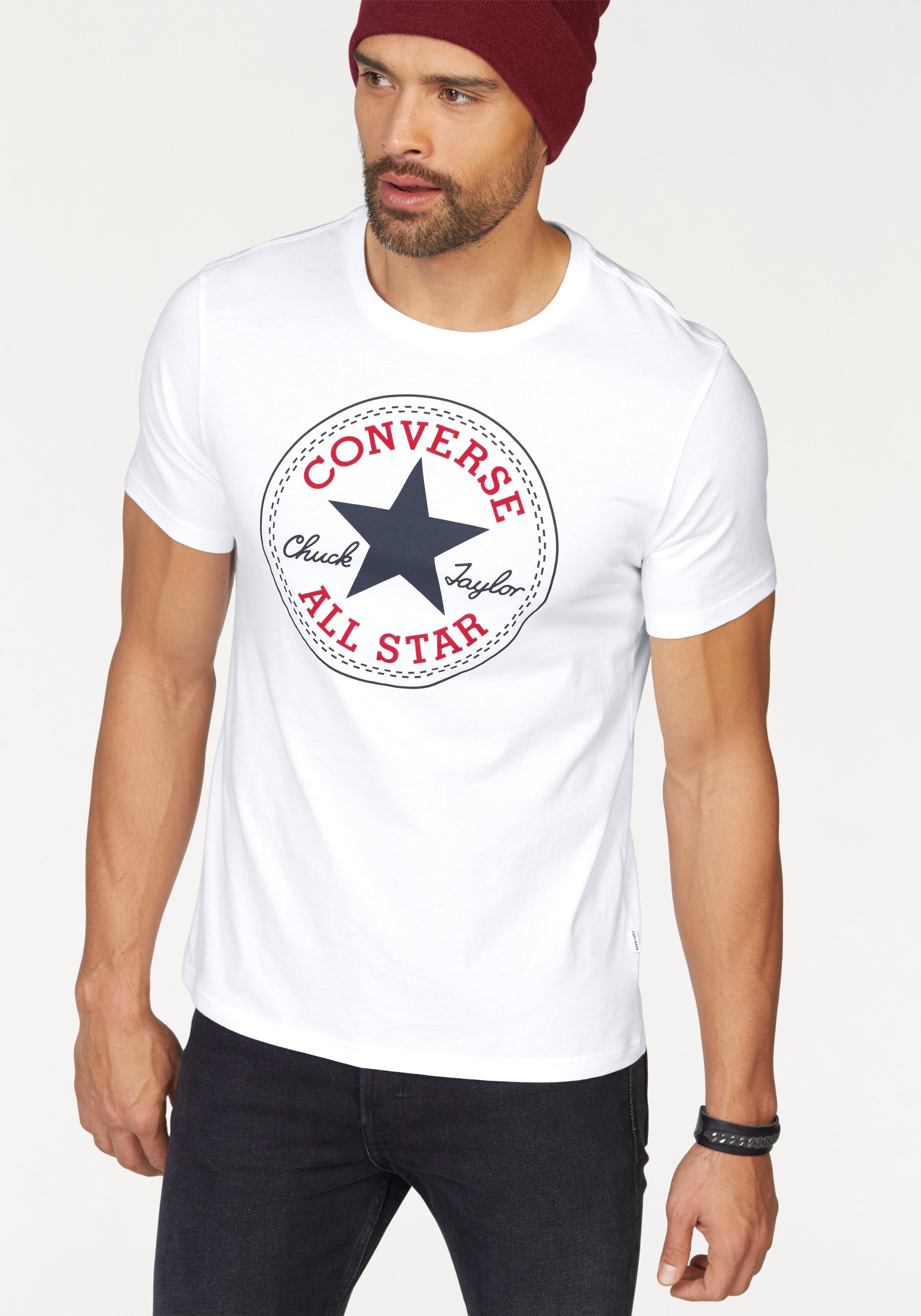 Image of Converse T-Shirt »NOVA CHUCK PATCH TEE« bei Ackermann Versand Schweiz