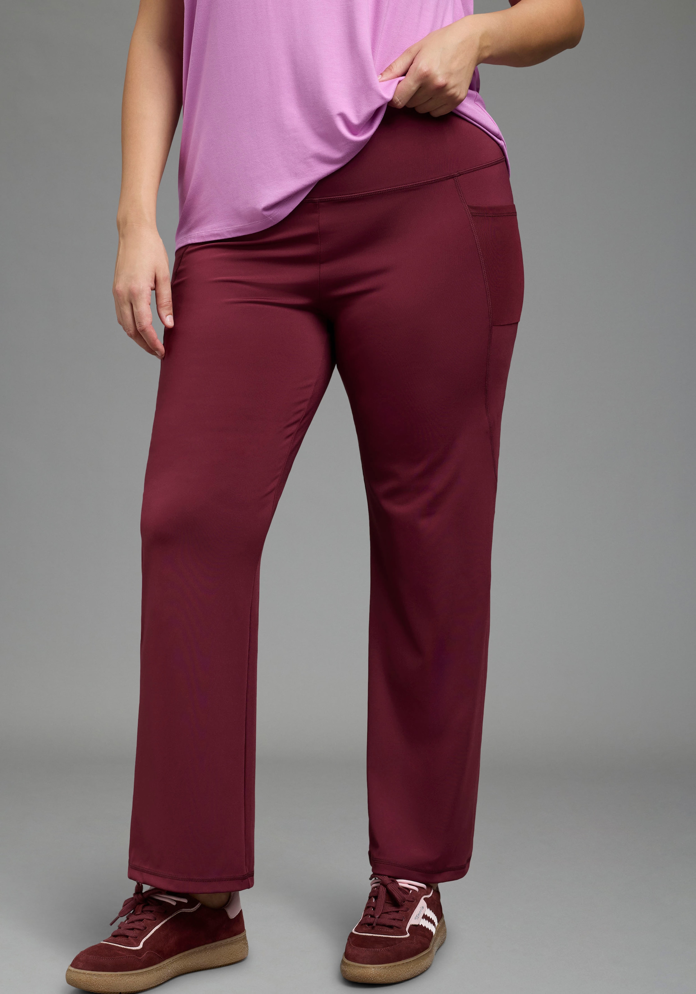 Image of Laura Scott CURVE Leggings "Grosse Grössen" viele Teilungsnähte für gute Passform