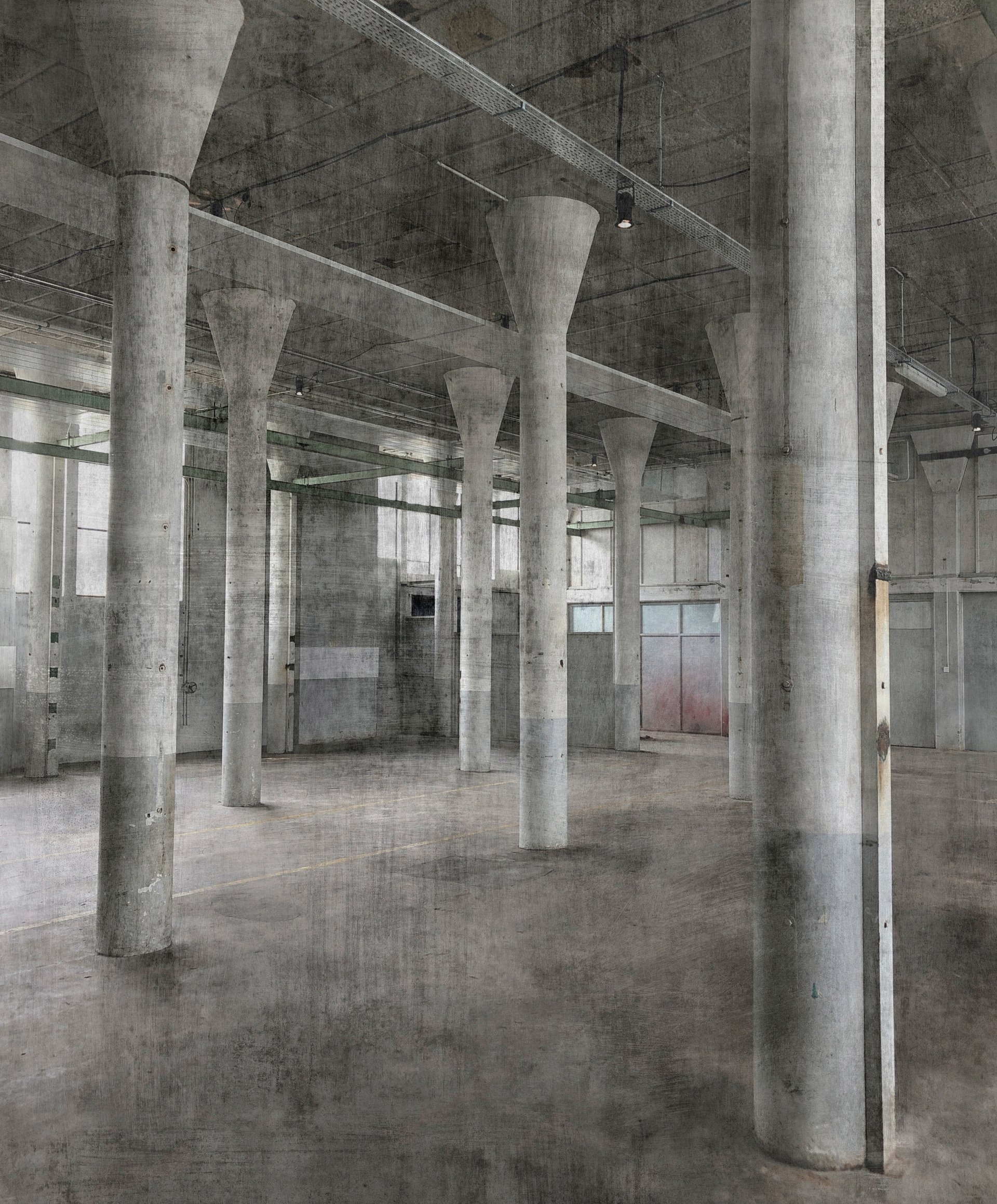 Image of Rasch Fototapete "Factory IV" realistisch urban glatt gut lichtbeständig, waschbeständig