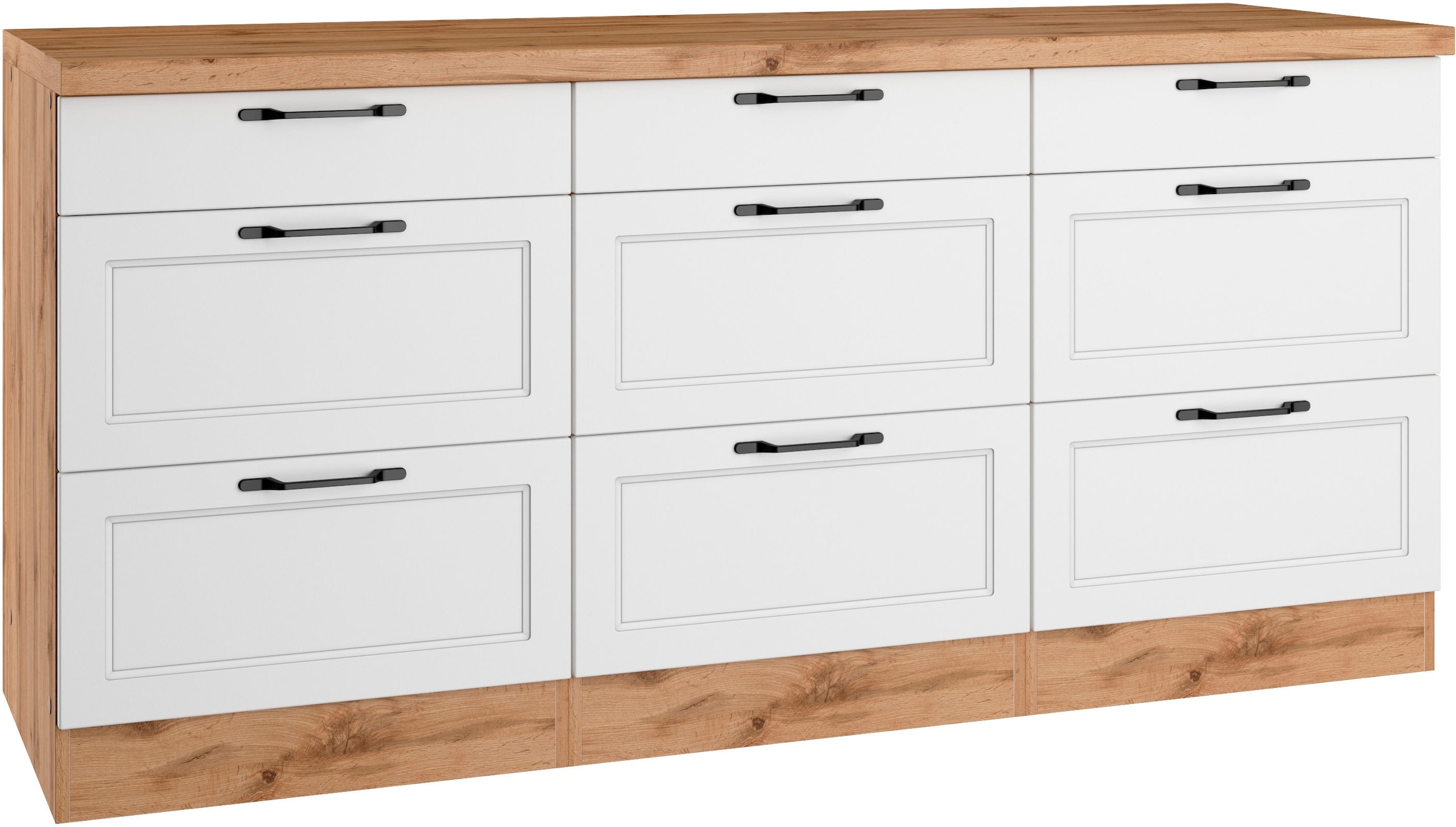 KOCHSTATION Armoire basse »KS-Lana« largeur 180 cm