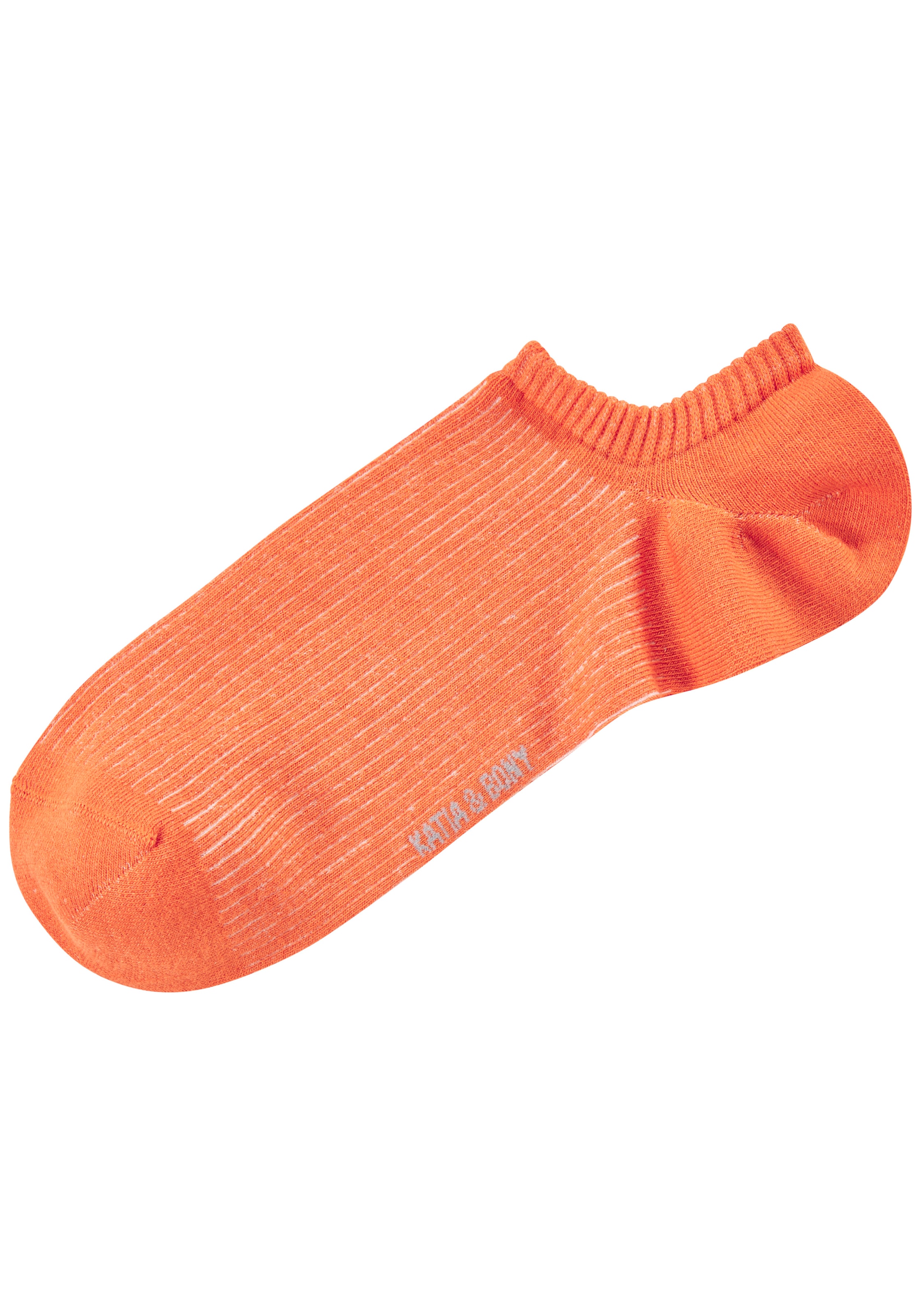 H.I.S Chaussettes de baskets Paquet, 7 Couple tlg. invisible und gerippt