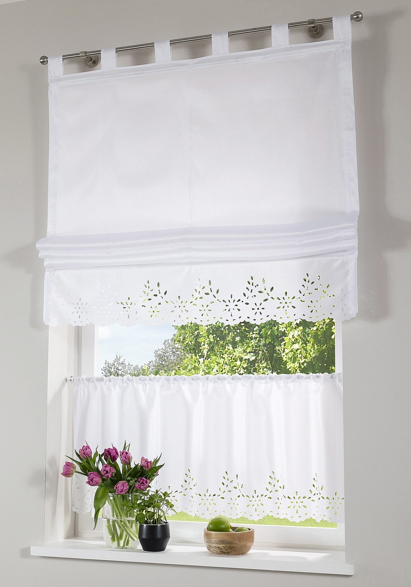 Image of Home affaire Raffrollo »Neapel«, mit Schlaufen bei Ackermann Versand Schweiz