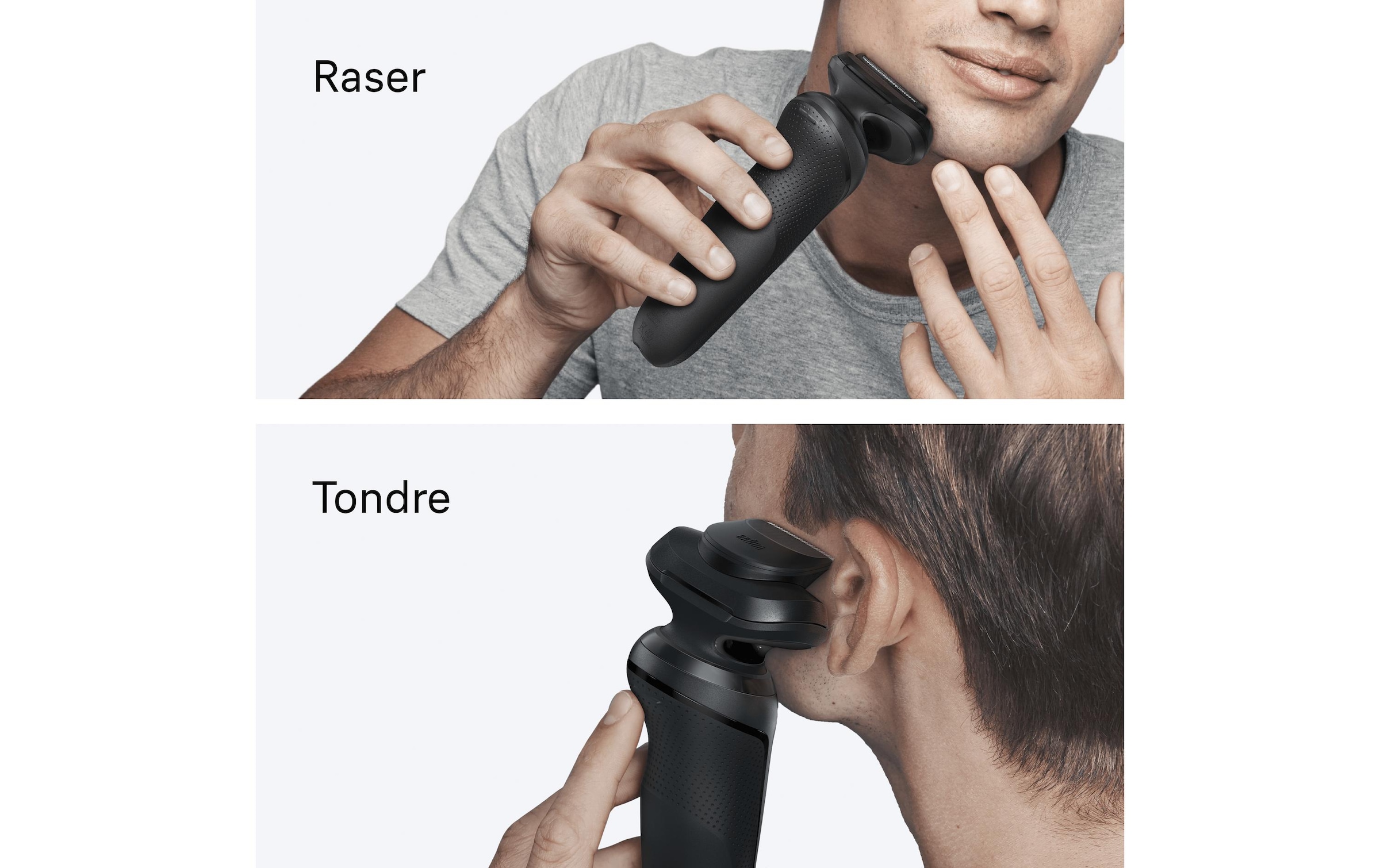 Braun Rasoirs électriques »Series 5 52-N1200s« 1 cuis Aufsätze 100% wasserdicht, Präzisionstrimmer-Aufsatz, Bis zu 50 Min