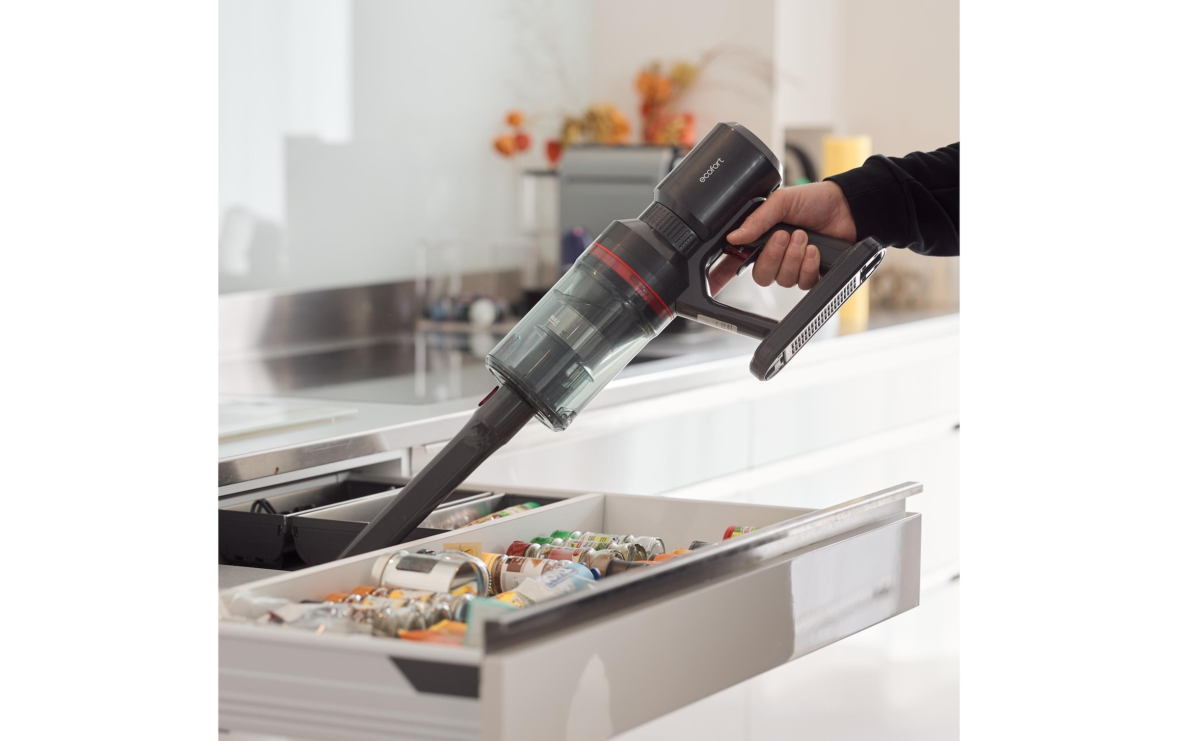   Akku-Hand-und Stielstaubsauger »Ecofort ecoQ CleanVac Pro«