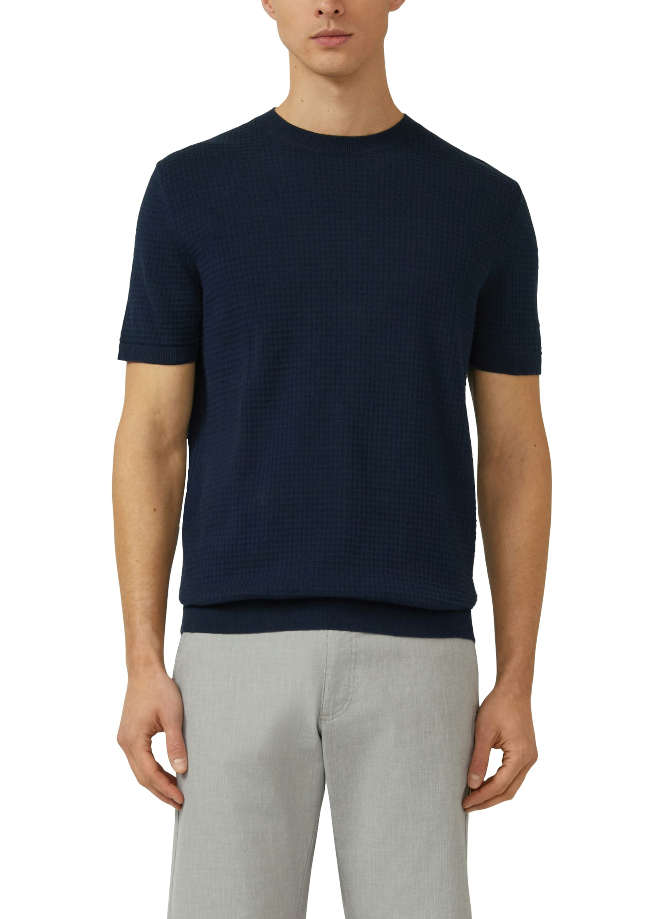 Image of s.Oliver T-Shirt mit Leinen Anteil