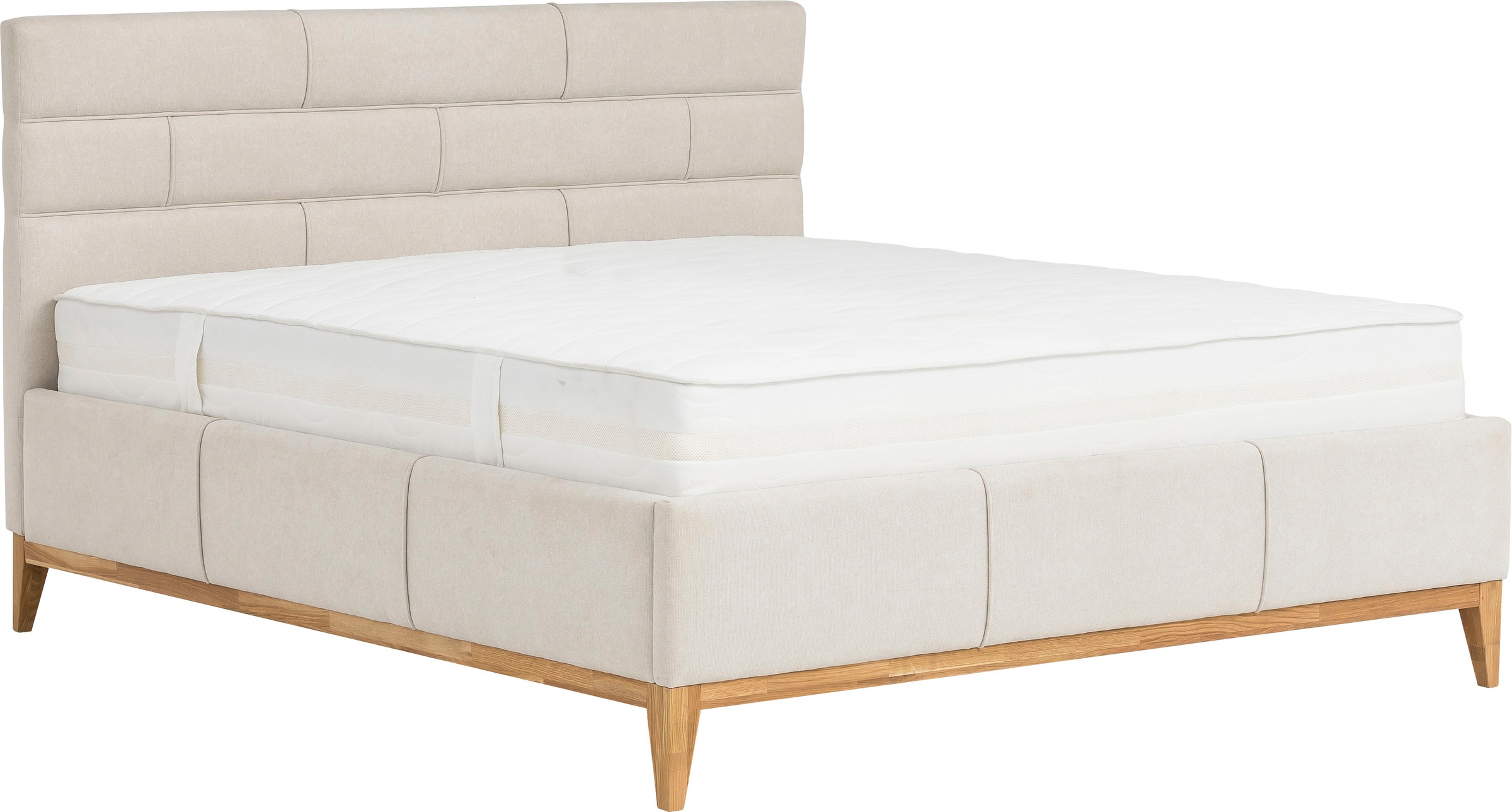 Image of Leonique Polsterbett »Balaine«, mit Lattenrost, Bettkasten, auch mit 7-Zonen-Taschenfederkernmatratze bei Ackermann Versand Schweiz