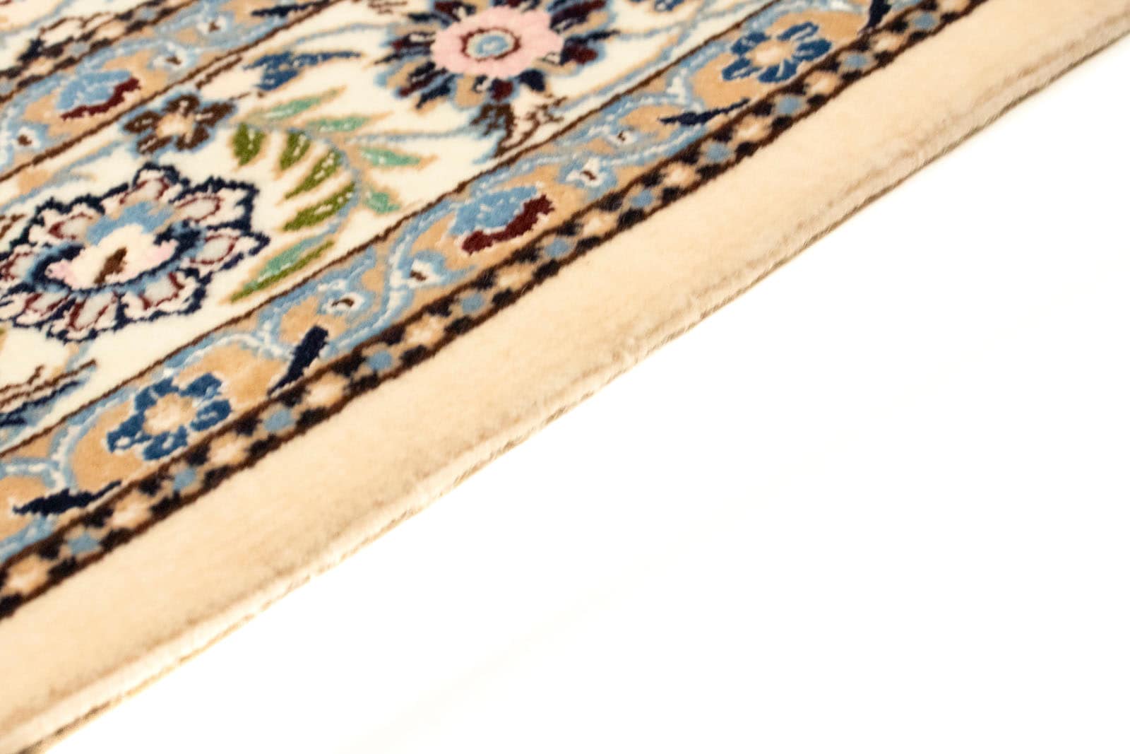 morgenland Teppich »Nain 6la Teppich handgeknüpft terrakotta«, rechteckig, handgeknüpft