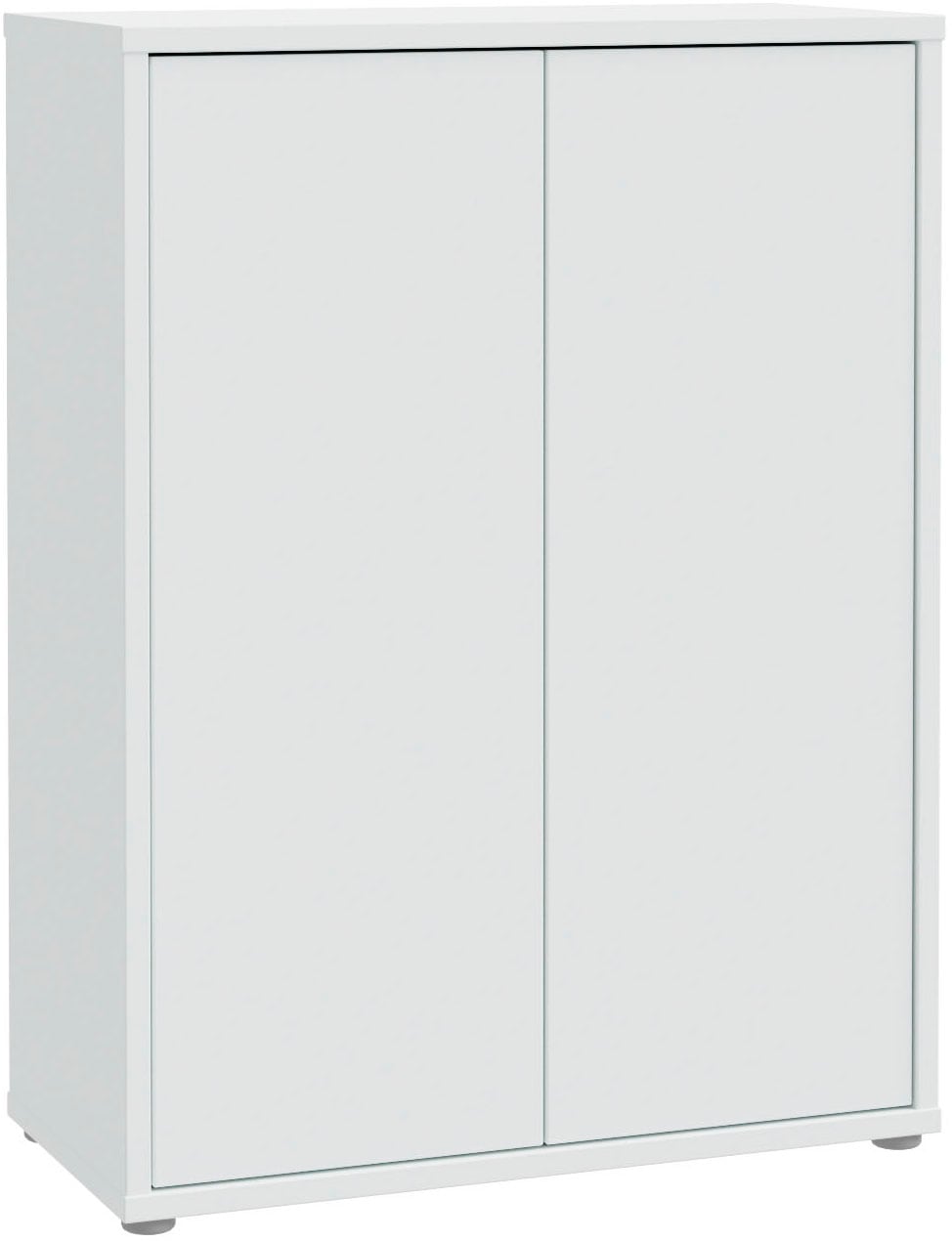 FORTE Armoire à chaussures »Alice Springs, Schuhschrank, Platz für 15 Paar Schuhe, 2 Türen« L/H/P 74,5/99,1/34,9 cm,  Armoire de rangement, armoire polyvalente, façade sans poignée, push to open