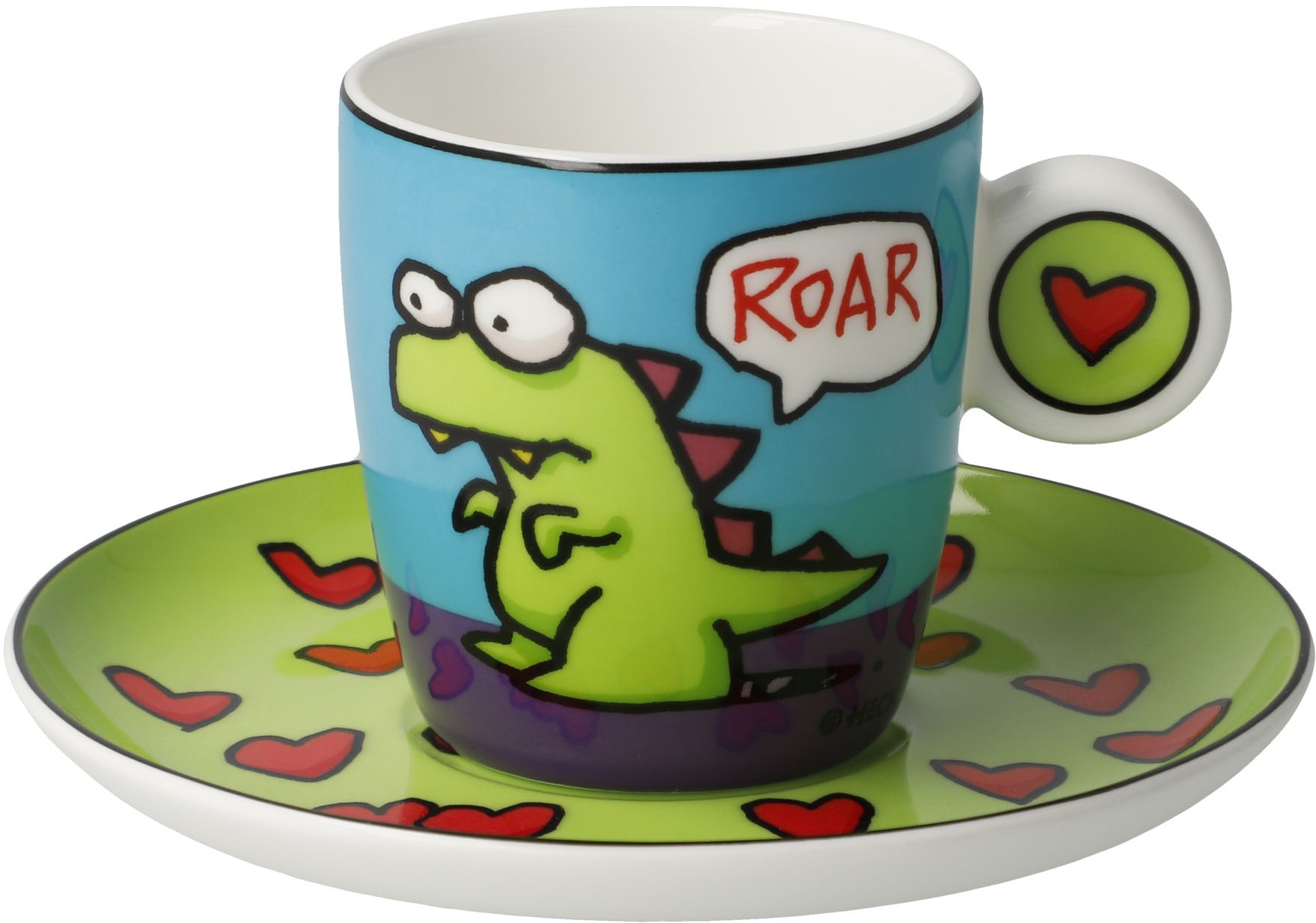 Image of Goebel Tasse "Espressotasse Ed Eck- Roar"