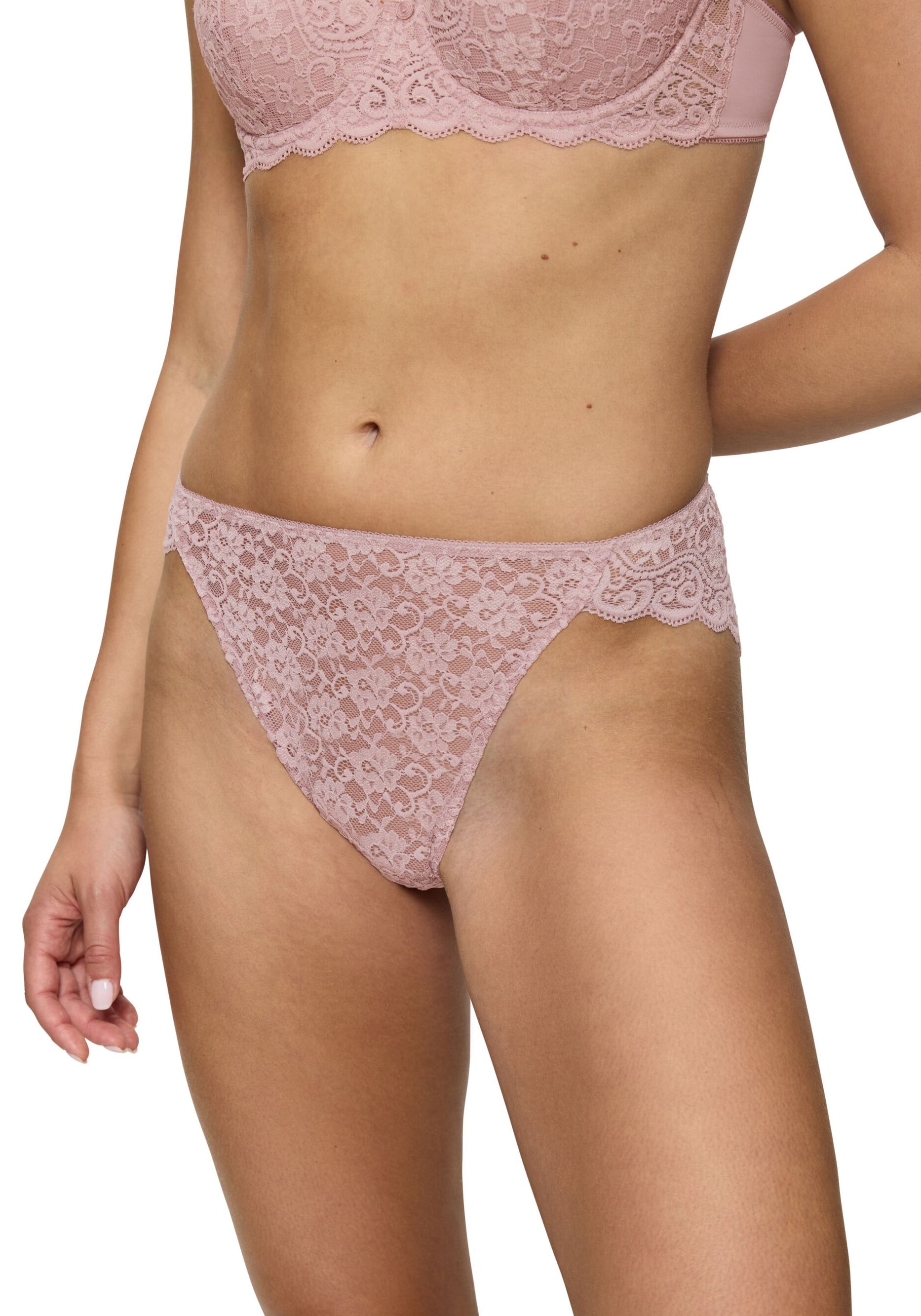 Triumph Slip »Amourette Highleg Tai«, Strech-Spitze