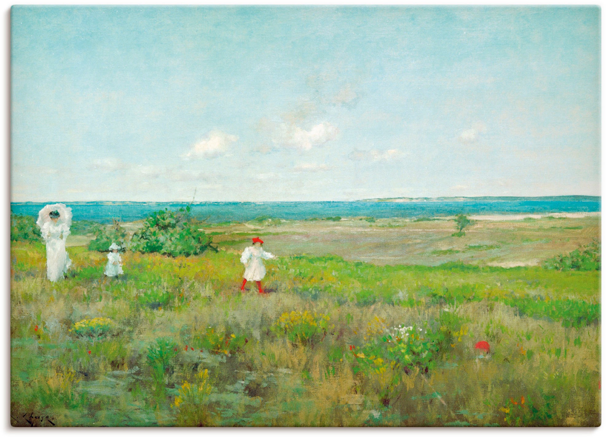 Image of Artland Wandbild »Nahe dem Strand, Shinnecock«, Küstenbilder, (1 St.), in vielen Grössen & Produktarten - Alubild / Outdoorbild für den Aussenbereich, Leinwandbild, Poster, Wandaufkleber / Wandtattoo auch für Badezimmer geeignet bei Ackermann Versand Schw