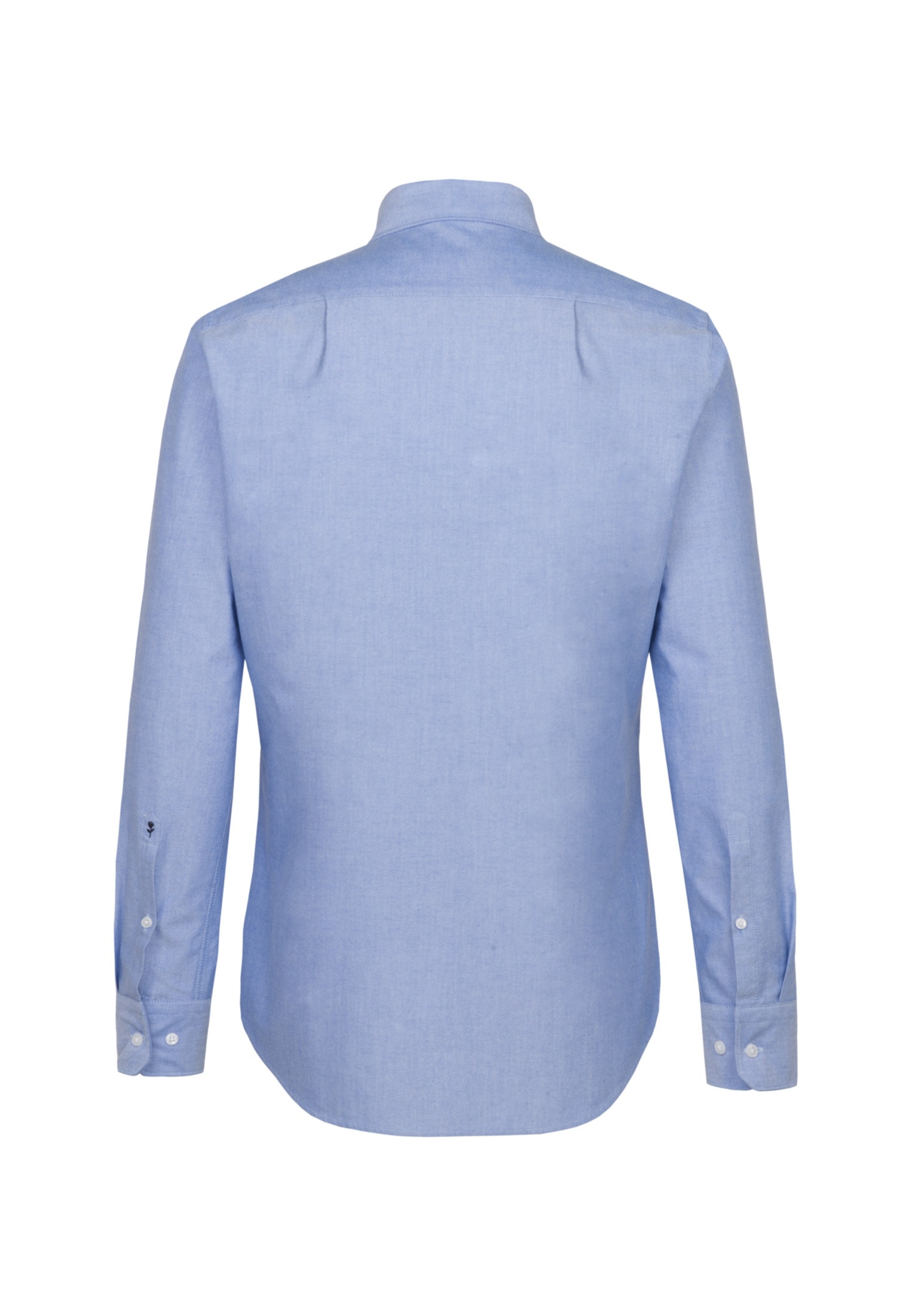 seidensticker Businesshemd »Regular«, Regular Langarm Button-Down-Kragen Uni