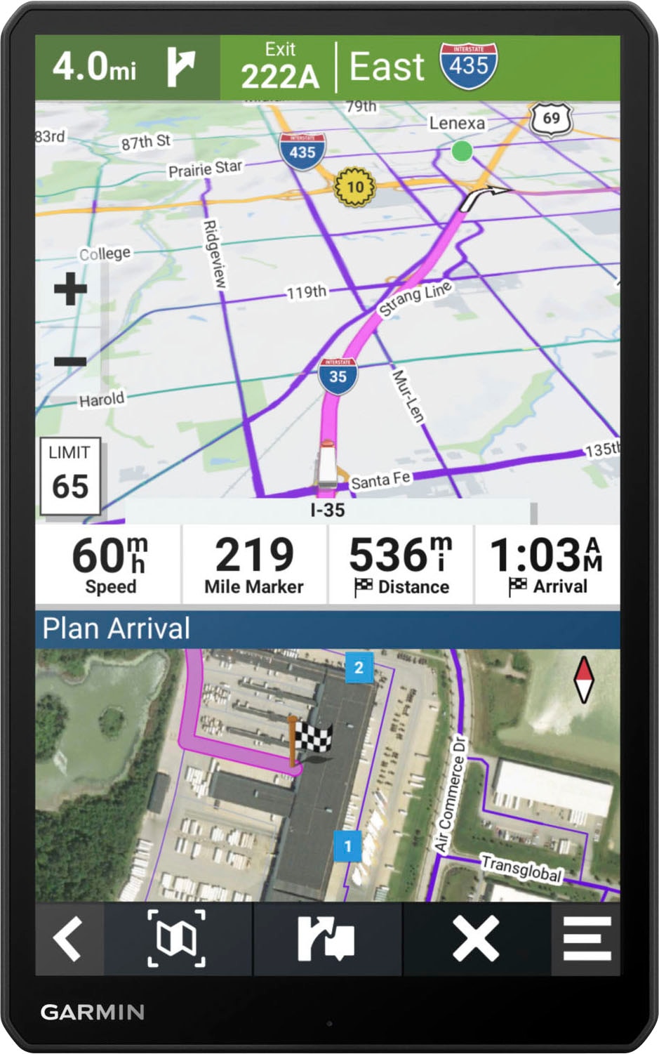 Garmin LKW-Navigationsgerät »Dezl LGV1010 EU, MT-D, GPS«