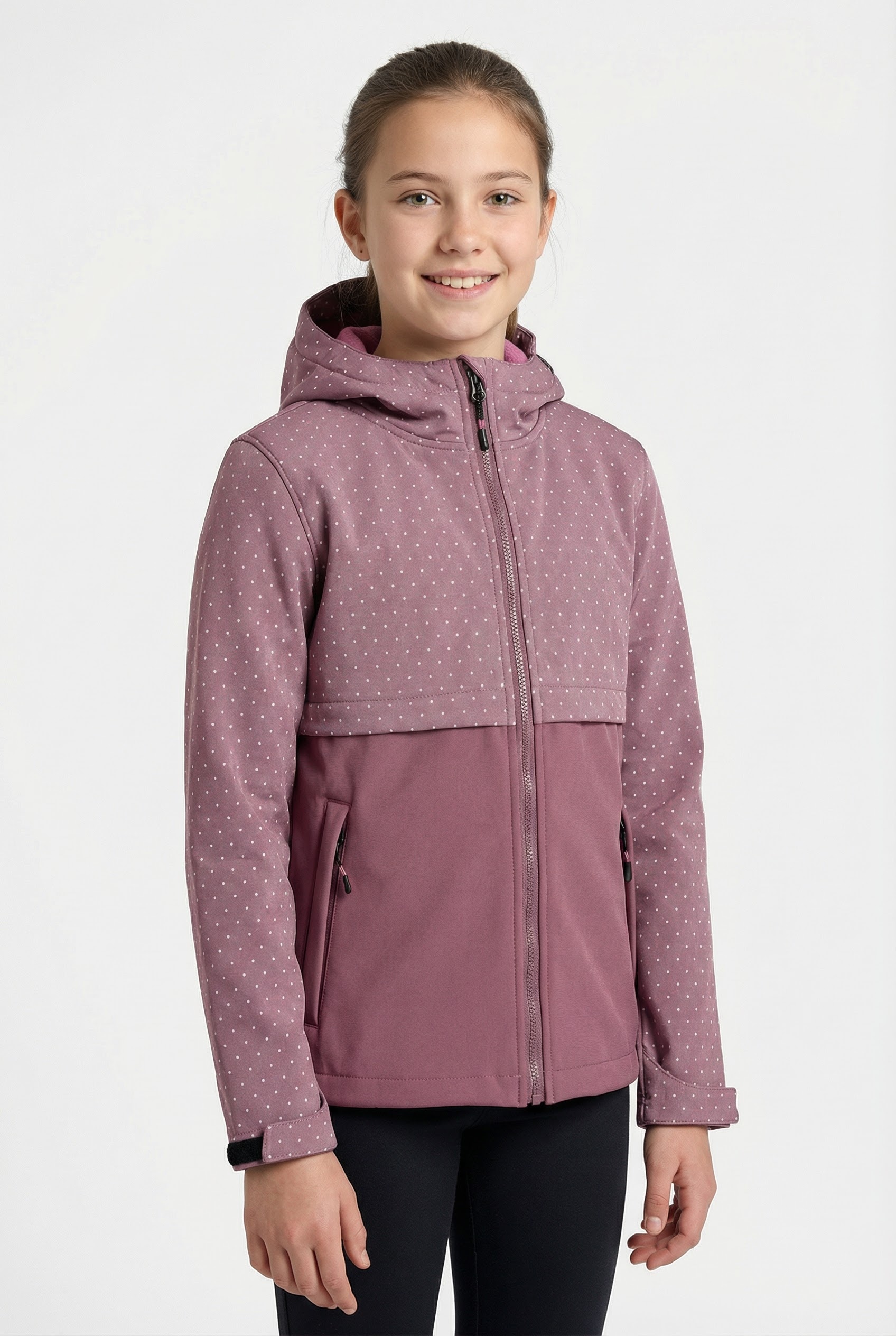 Image of Killtec Softshelljacke "KOW 227 GRLS SFTSHLL JCKT" Übergangsjacke für Jugendliche, mit reflektierenden Elementen