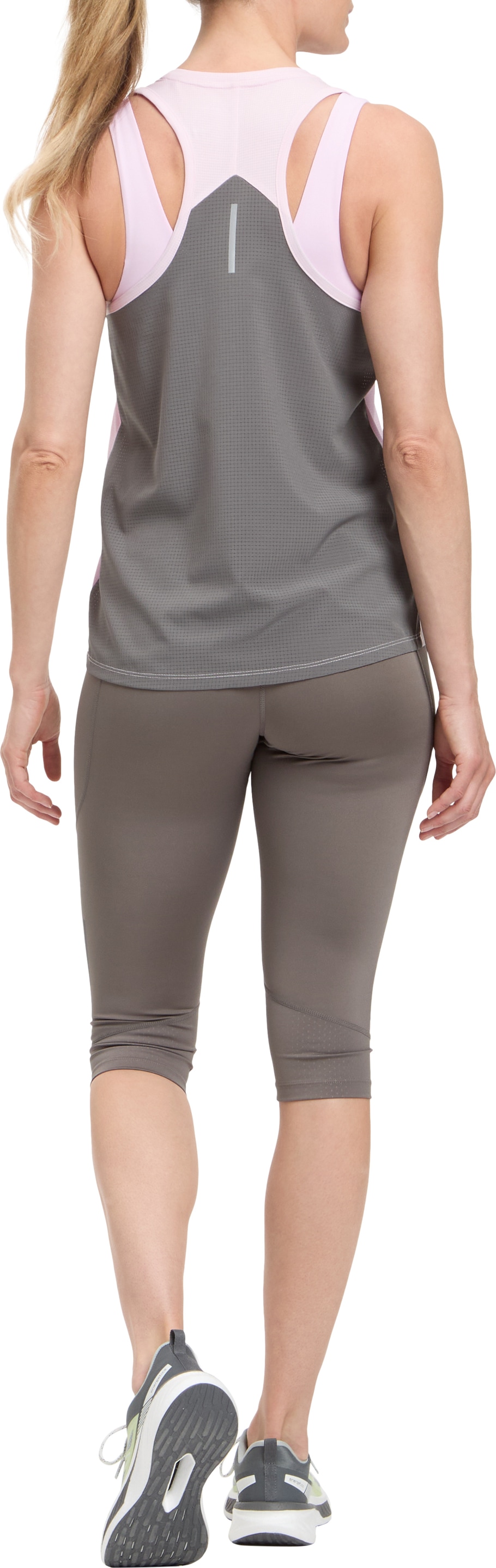 Energetics Top de course »DA.-TANK-SHIRT SL W« design sans manches avec bretelles, longueur couvrant la taille, en polyester