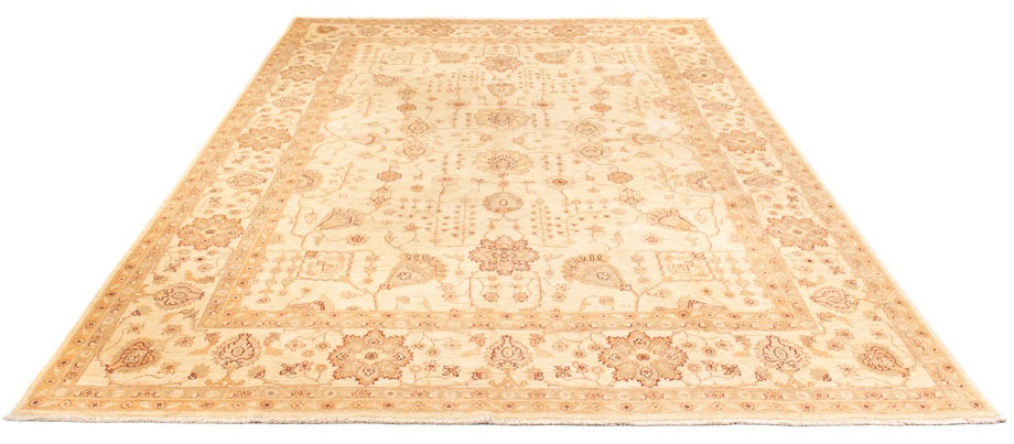 Image of morgenland Orientteppich »Ziegler - 406 x 288 cm - beige«, rechteckig, 6 mm Höhe, Wohnzimmer, Handgeknüpft, Einzelstück mit Zertifikat bei Ackermann Versand Schweiz