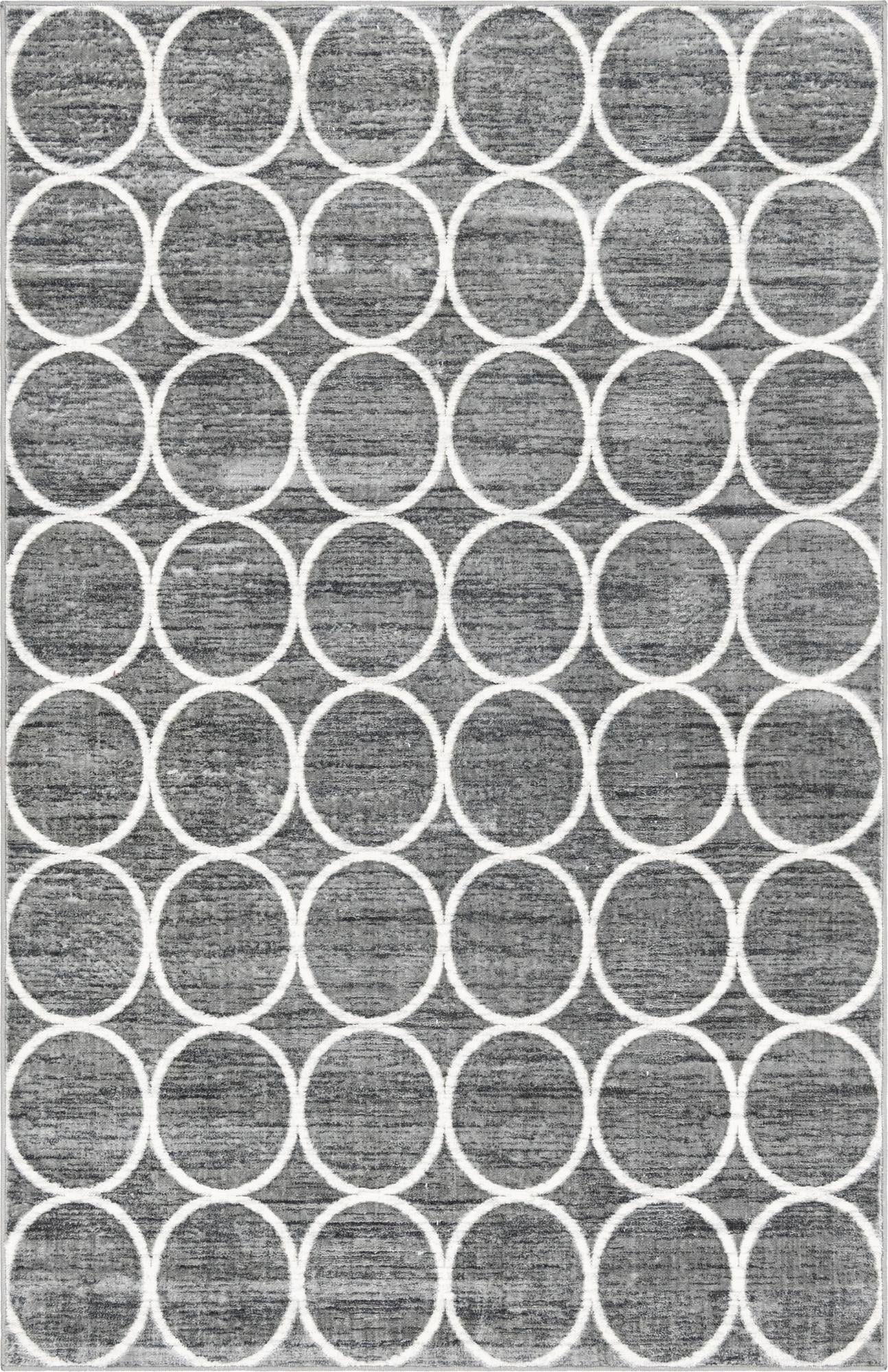 Myflair Möbel & Accessoires Tapis »Titan Trellis, LAGERRÄUMUNG!« Rectangulaire 13 mm Höhe Kurzflor, gewebt, modernes Design, Motiv Kreise