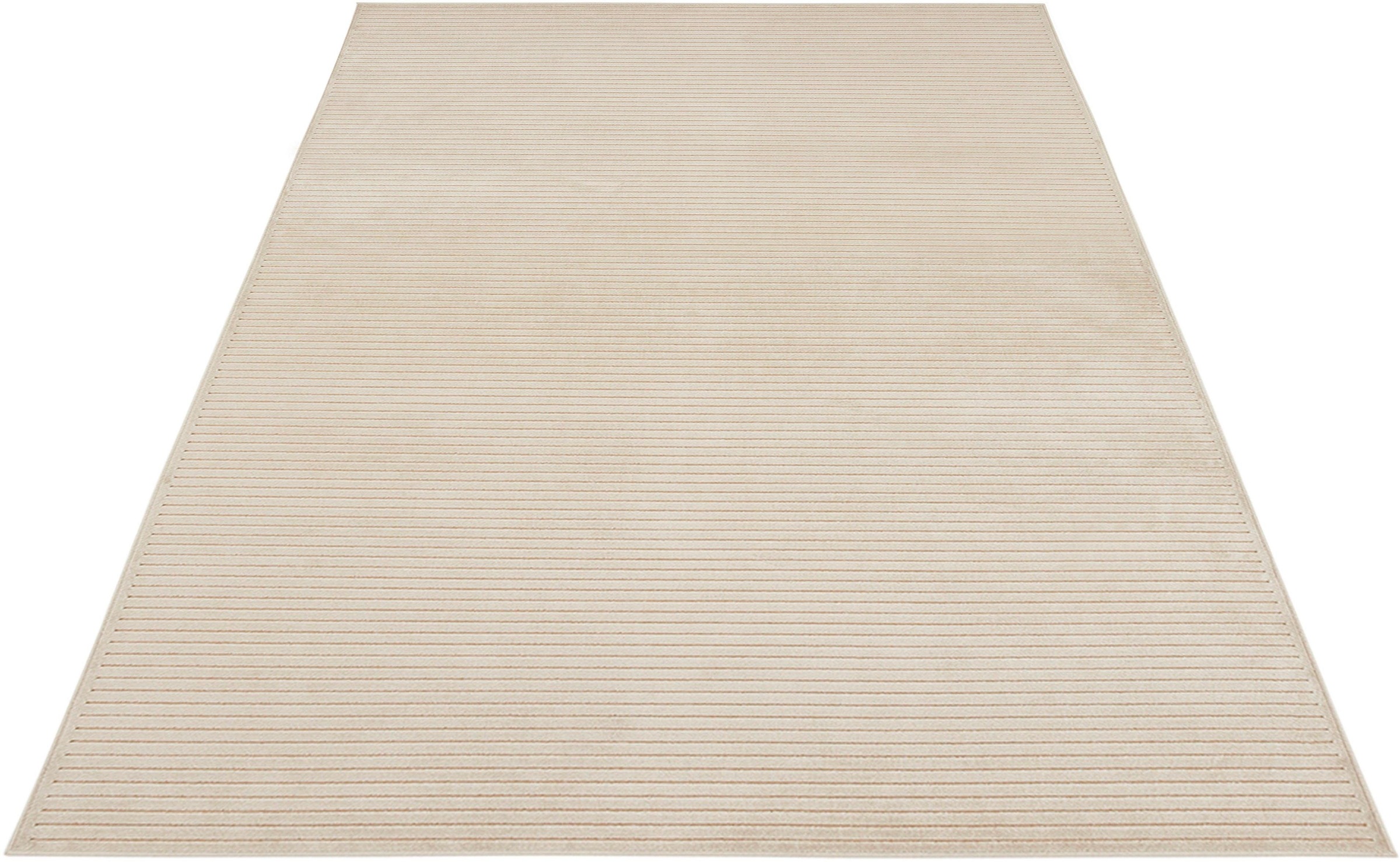 Image of MINT RUGS Teppich »Hazel«, rechteckig, 4 mm Höhe, Viskose, Relief Optik, Schlichtes Design, Hoch-Tief Struktur, Wohnzimmer, Schlafzimmer, Robust, Pflegeleicht bei Ackermann Versand Schweiz