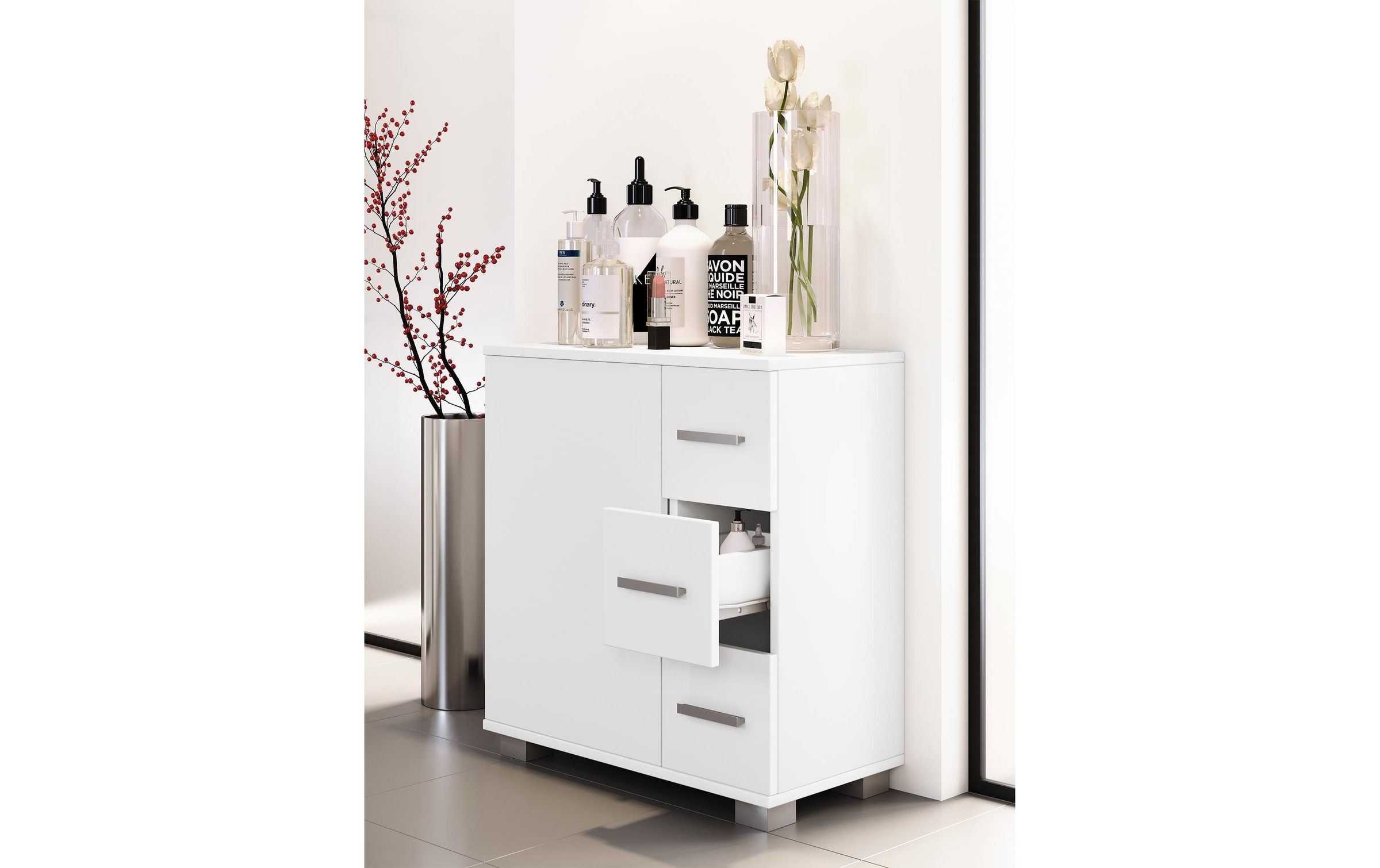 VCM Étagère de salle de bain »Badezimmerregal Zalo XL 60 x 65 cm«