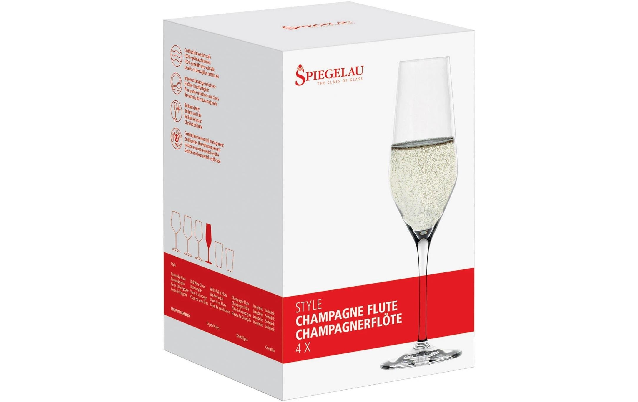 Eulenspiegel Champagnerglas