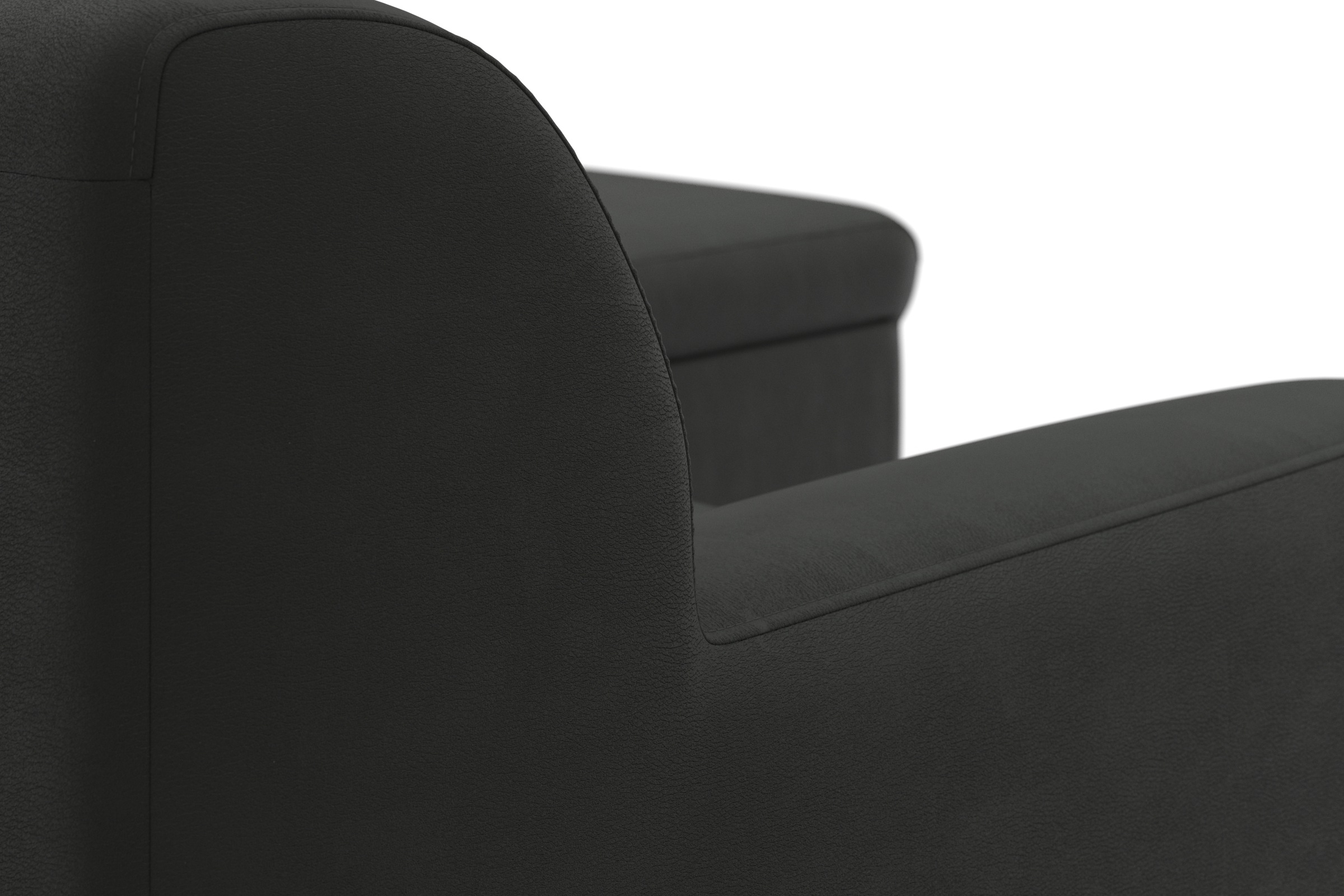 DOMO collection Ecksofa »Topper zeitlos elegant, kompakte Stellmasse, OTTOs Choice, L-Form«, mit Ottomane, wahlweise mit Schlaffunktion