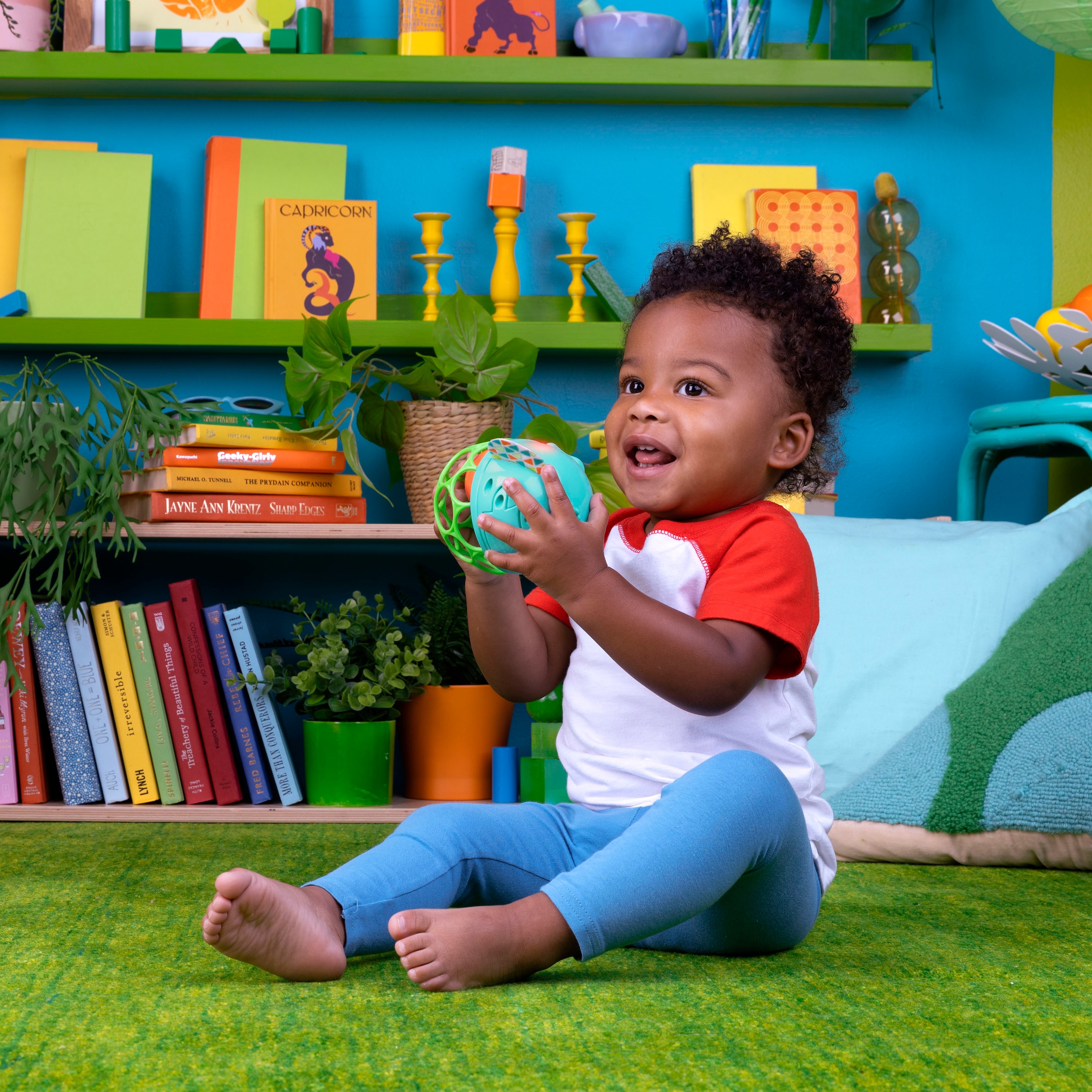 Bright Starts Jouets éducatifs »Giggle & Glow  Musical Light-Up Toy« mit Licht und Sound