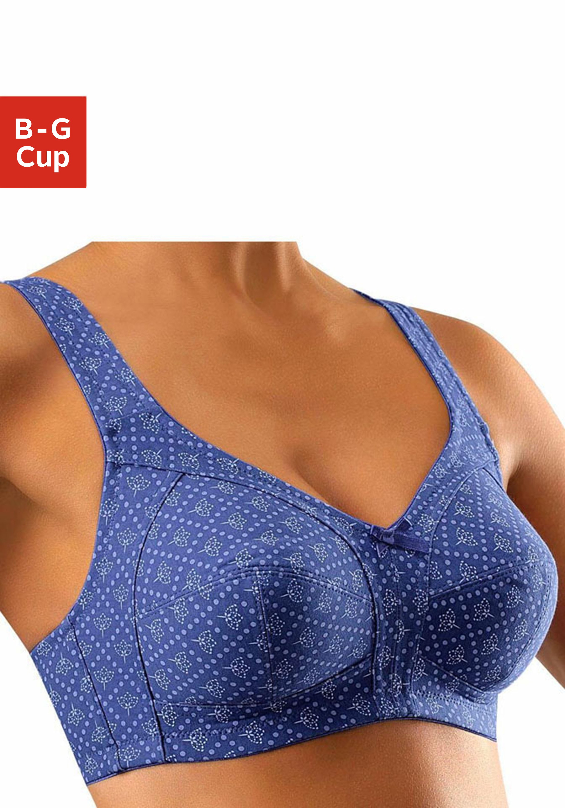 Image of Susa Entlastungs-BH, ohne Bügel aus Baumwolle mit breiten Trägern, Basic Dessous bei Ackermann Versand Schweiz