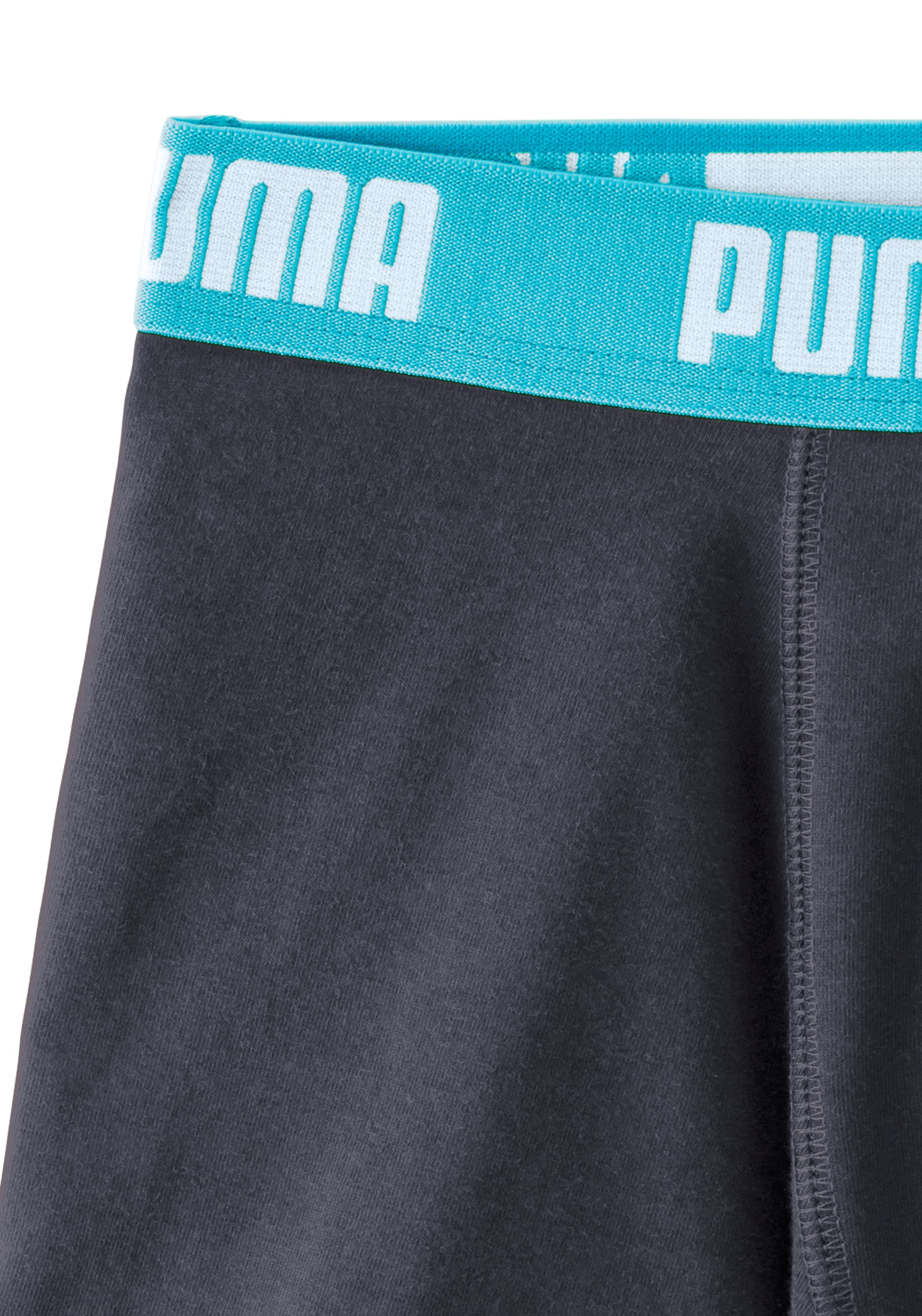 PUMA Boxer, (Packung, 2er-Pack), mit Logo Webbund