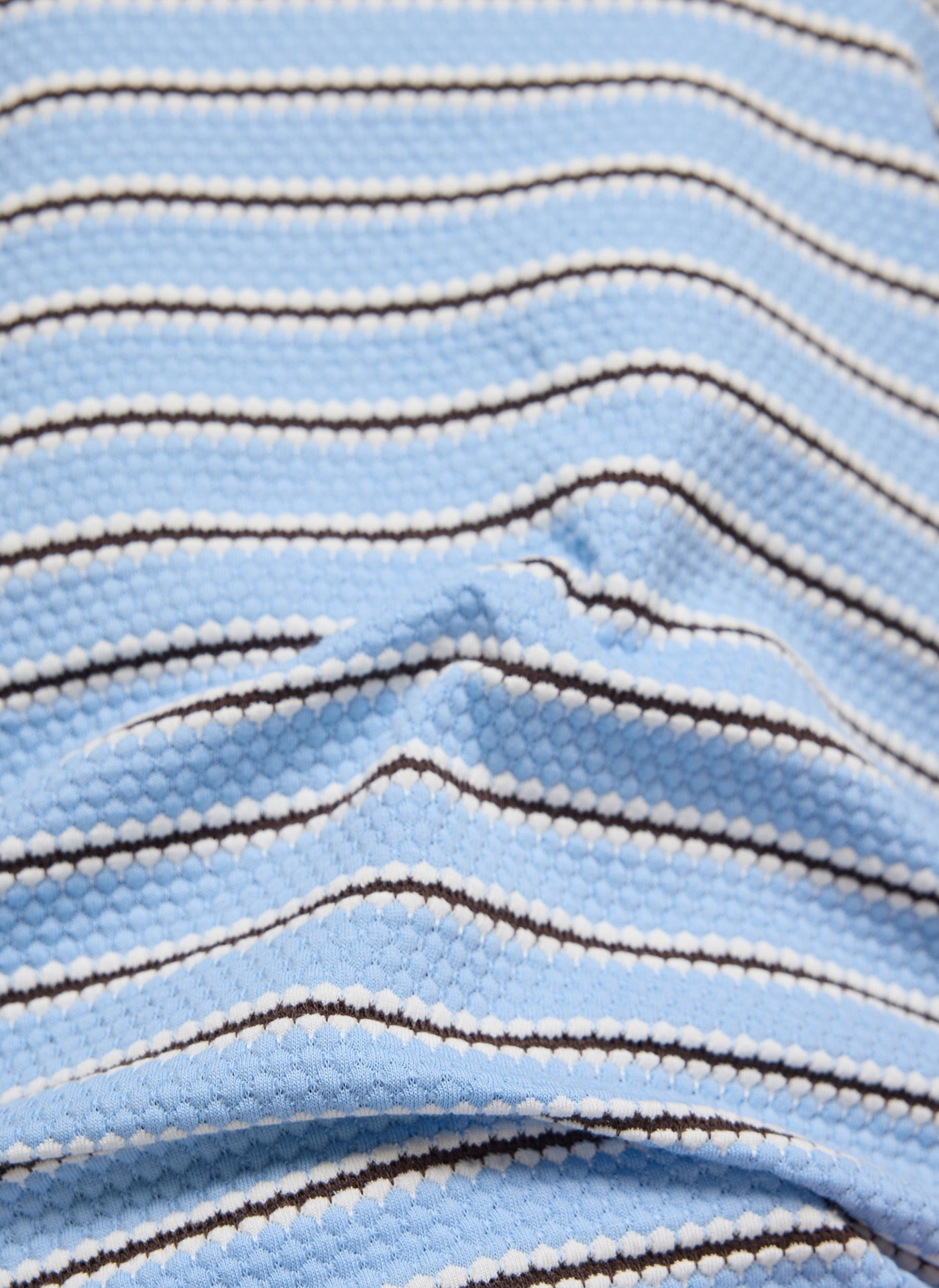 Rabe 3/4-Arm-Shirt Strick-Look und gestreift