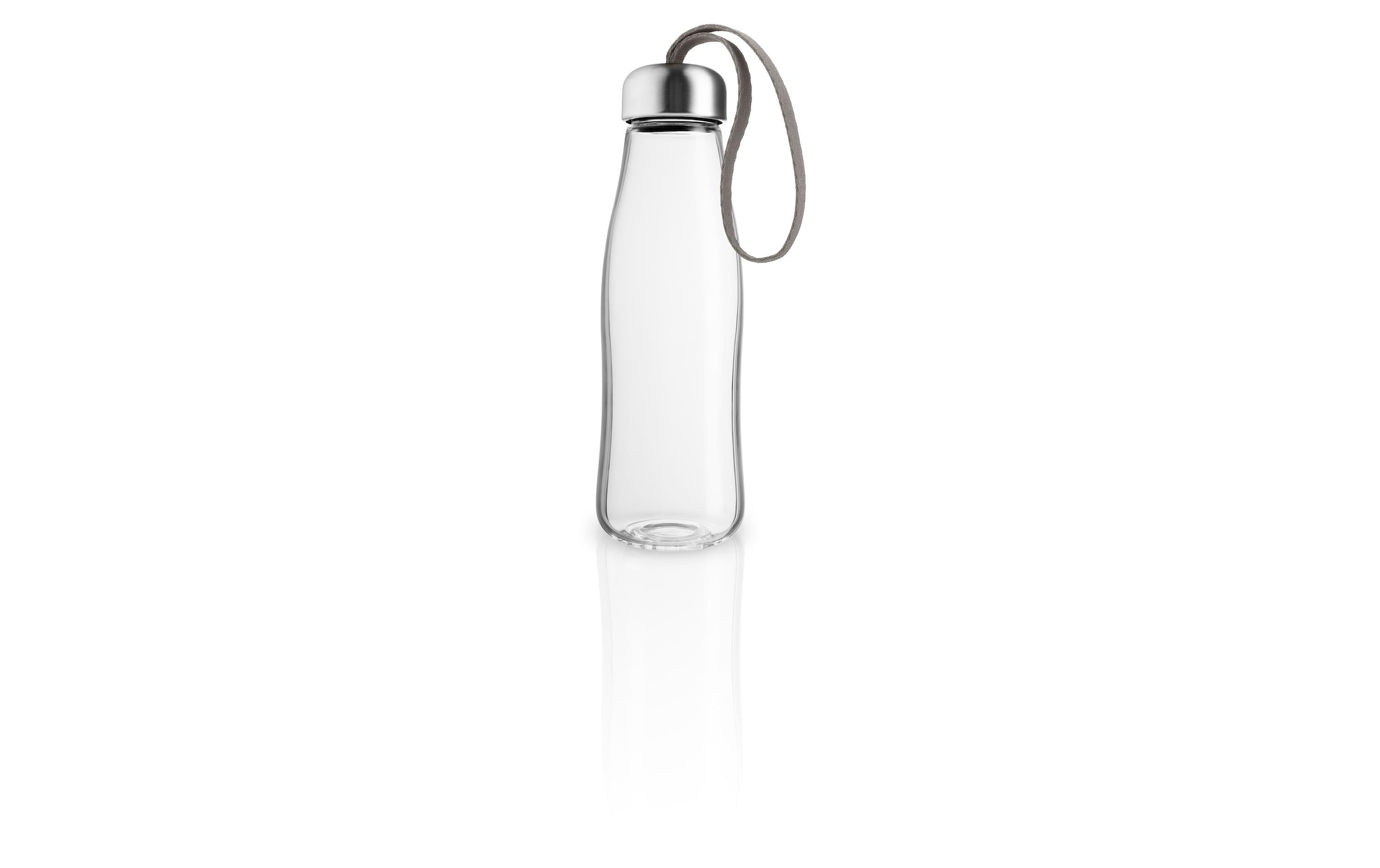 Eva Solo Trinkflasche »Glas Taupe 0.5l«