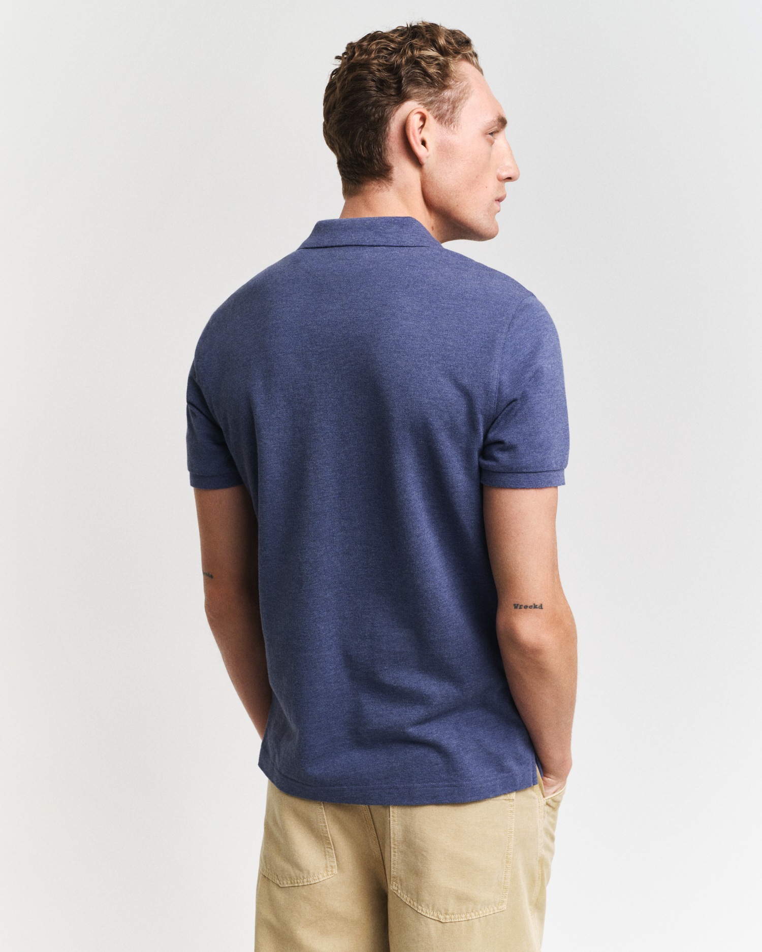 Gant Poloshirt »REG SHIELD SS PIQUE POLO«, mit Logo und Flachstrickkragen 100% Baumwolle Pique