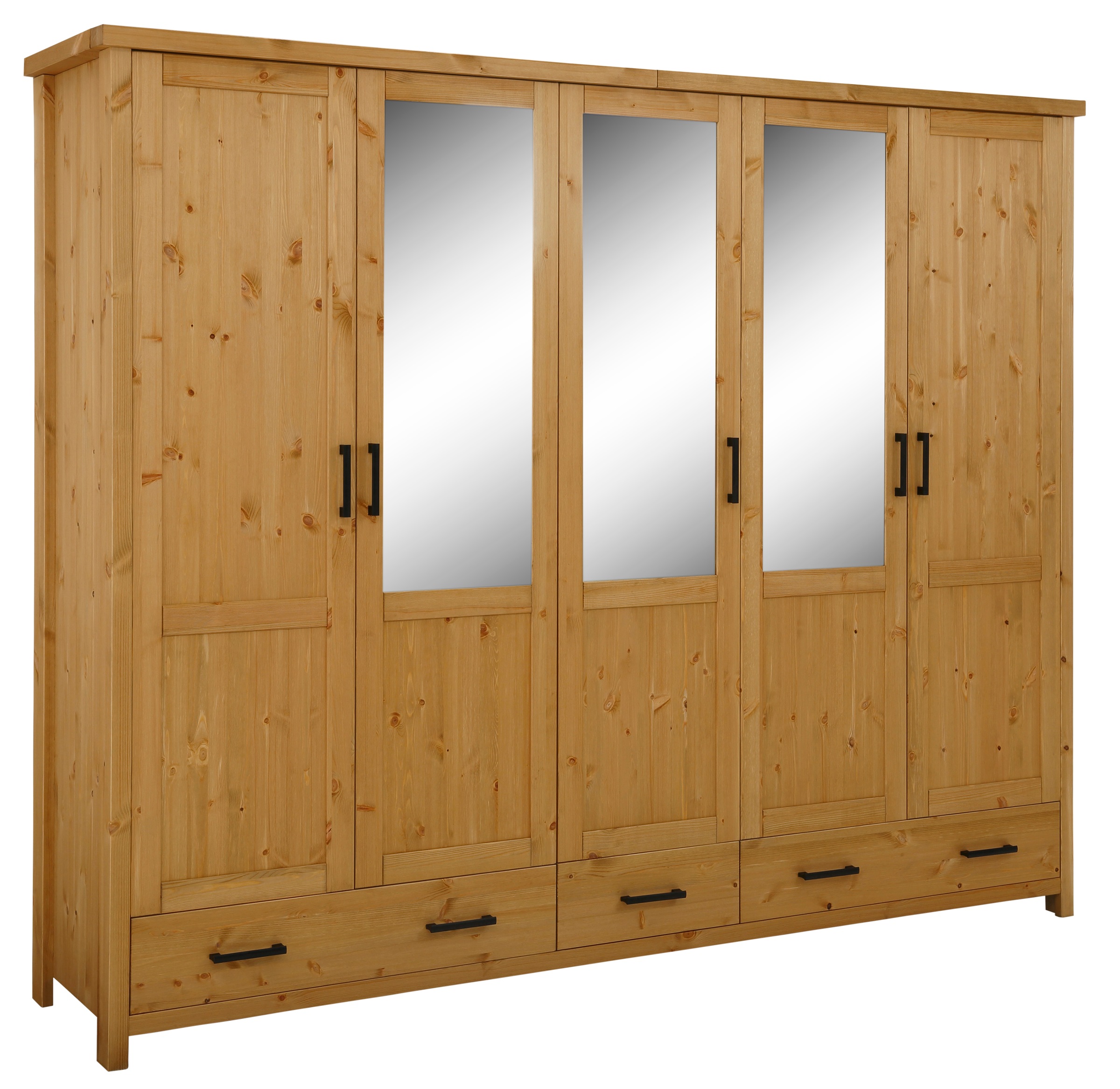 Image of Home affaire Drehtürenschrank »Adriana«, aus Massivholz bei Ackermann Versand Schweiz