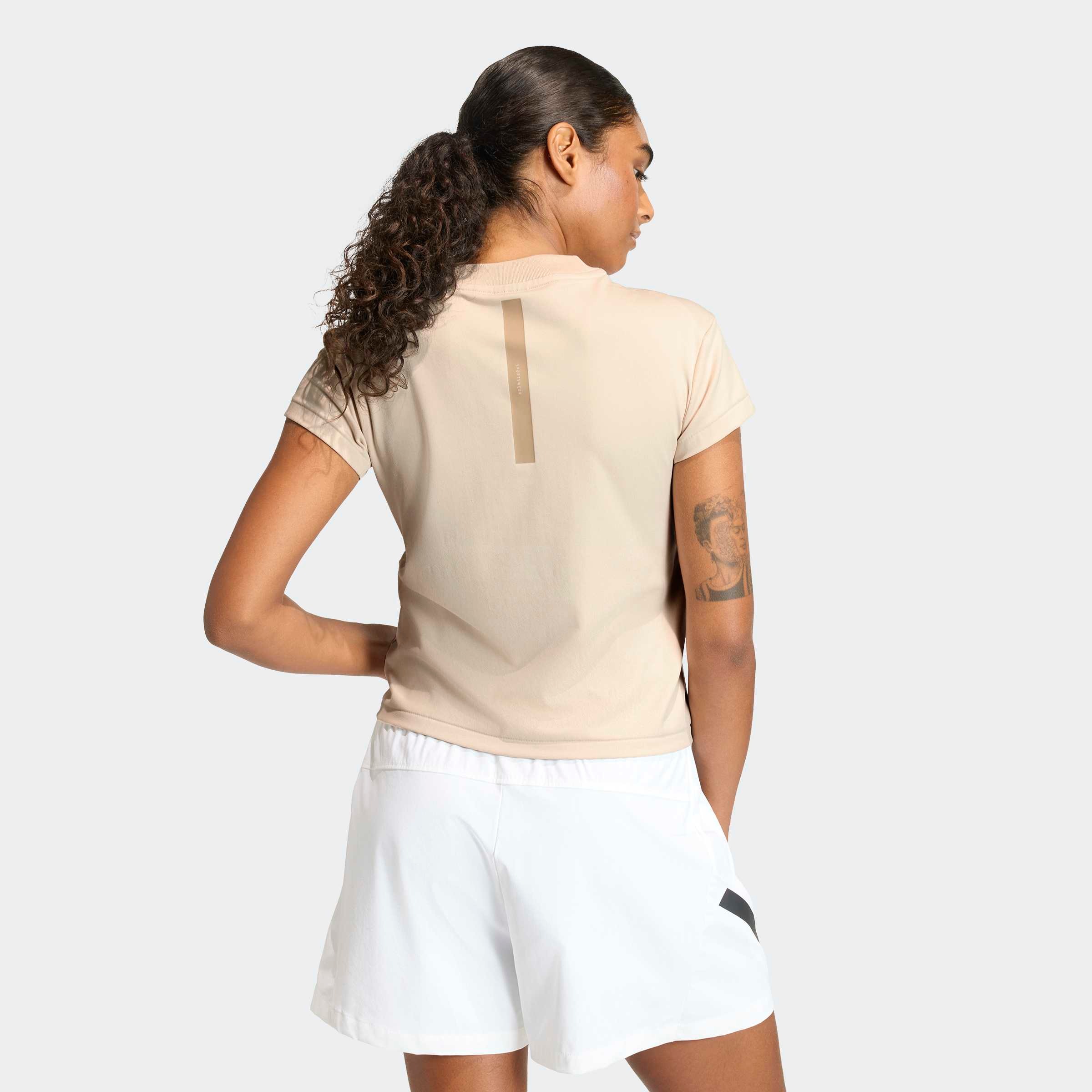adidas Sportswear T-shirt »W Z.N.E. BB TEE« style sportif, sans fermeture, en polyester