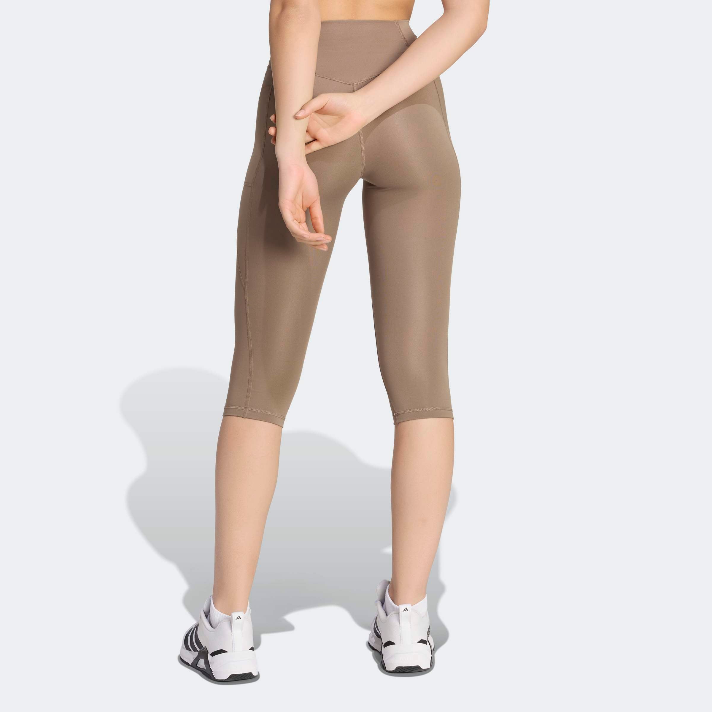 adidas Performance »OPTIME ESSENTIALS CAPRI-LEGGINGS«  für Fitness und Yoga, mit climacool®, 3/4-Länge