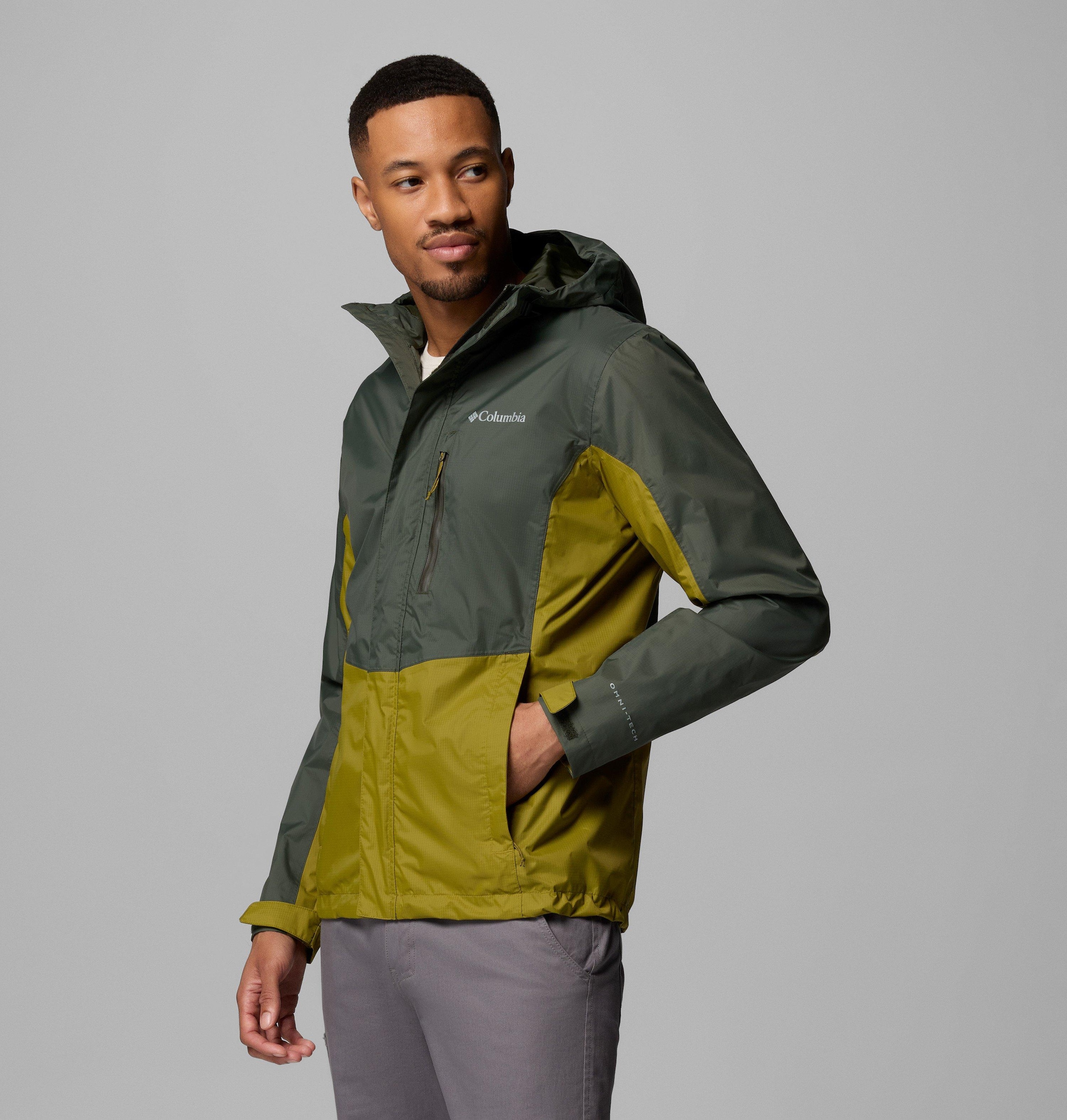 Columbia Veste de pluie »Pouring Adventure III Jacket« imperméable, coupe-vent, respirant