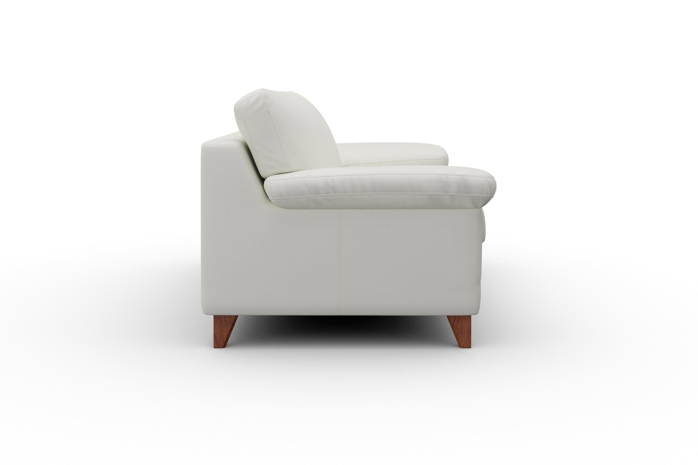 machalke® 2,5-Sitzer »diego«, mit weichen Armlehnen, Füsse wengefarben, Breite 195 cm