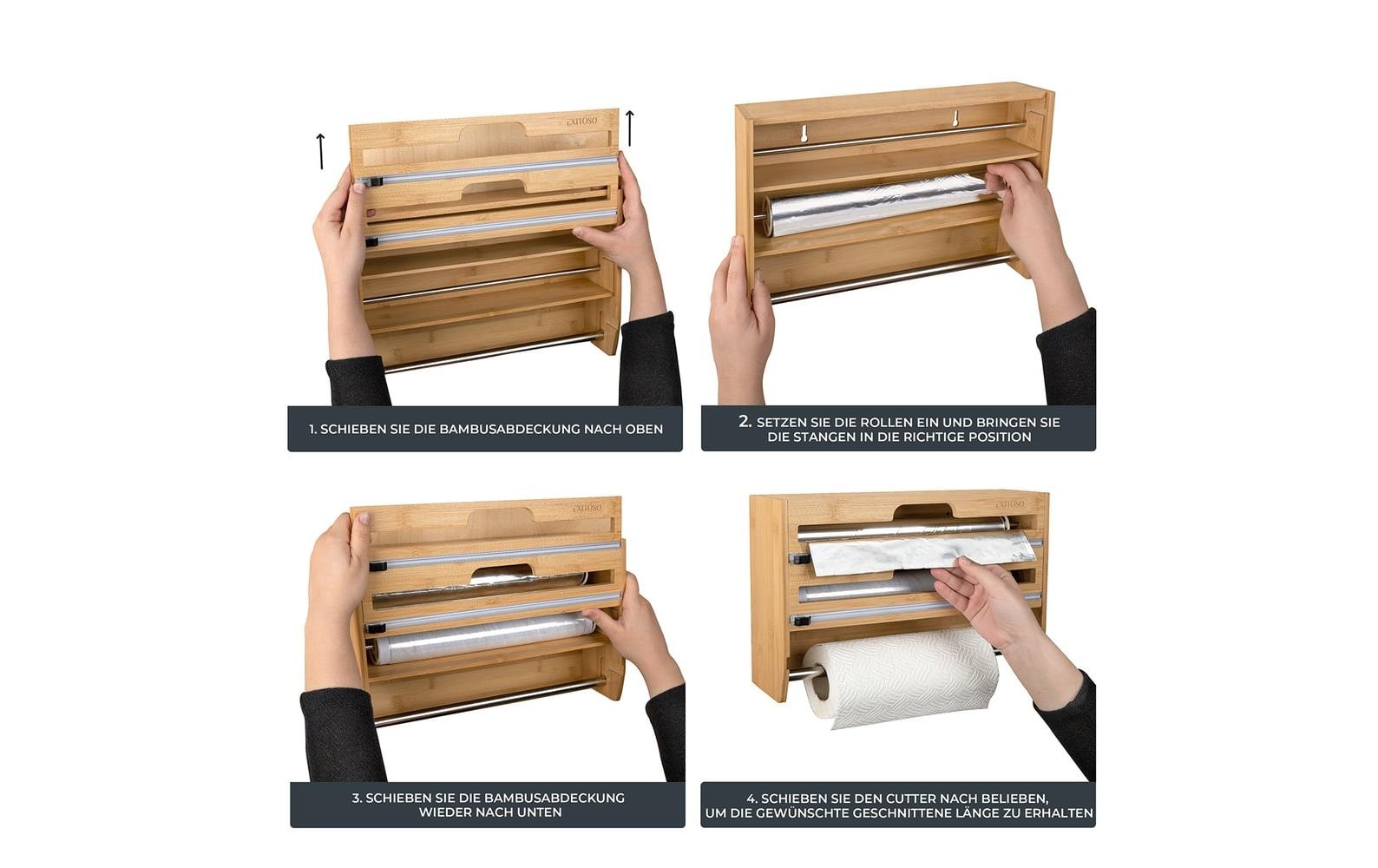 nicht definiert Küchenrollenhalter