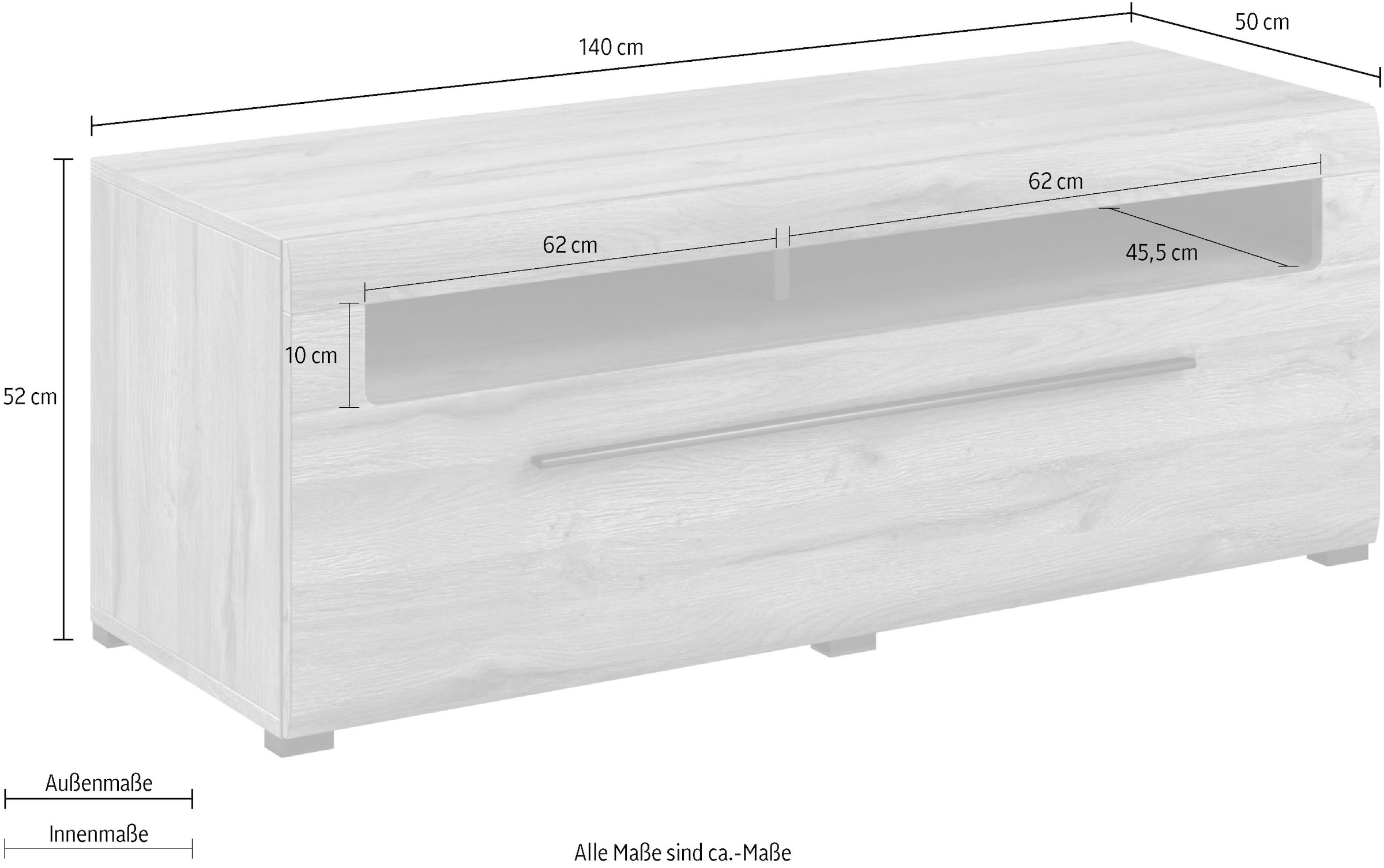 INOSIGN Lowboard »Tulsa«