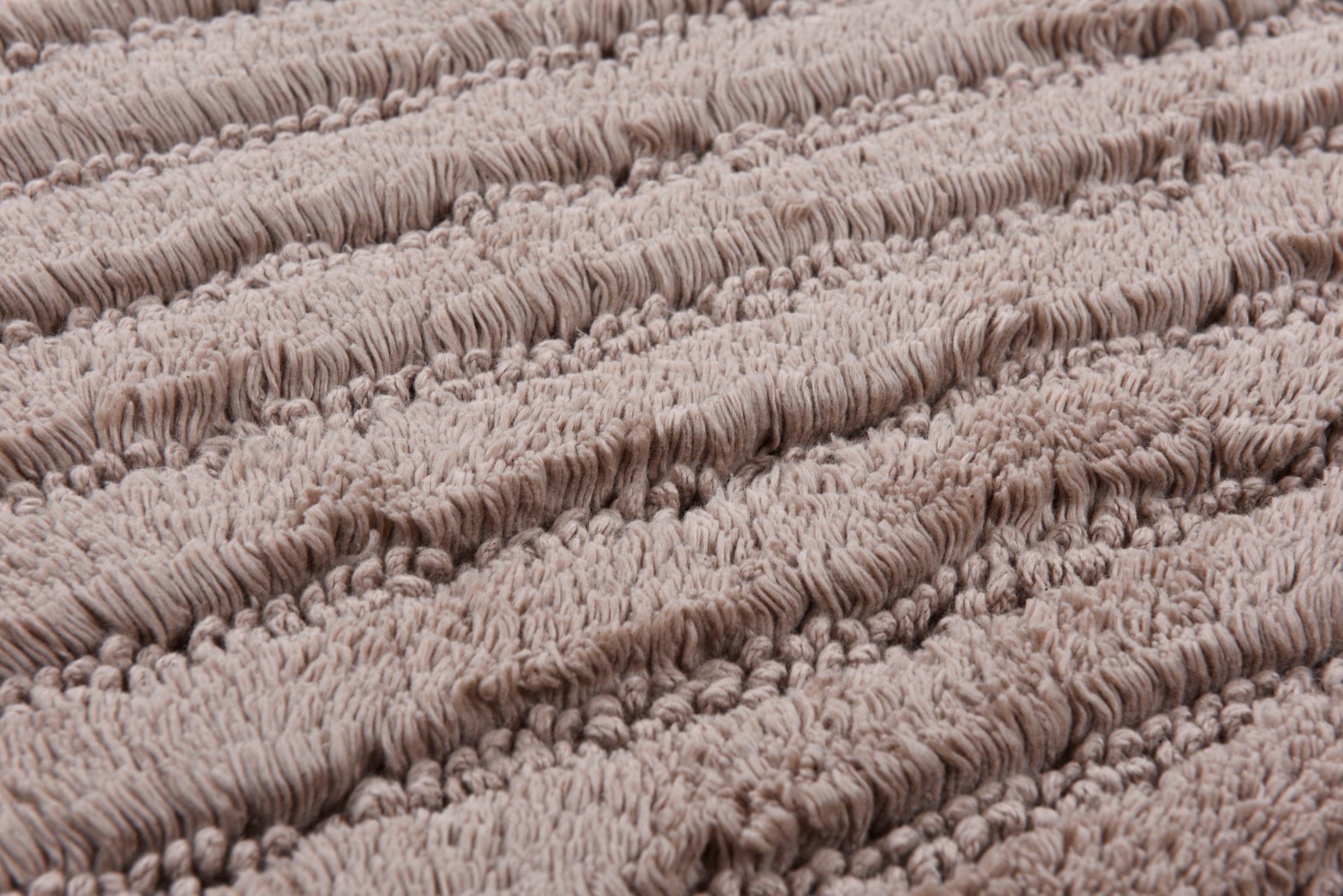 TOM TAILOR HOME Badematte »Cotton Stripes«, rutschhemmend beschichtet, fussbodenheizungsgeeignet-strapazierfähig, Uni Farben, gestreift, reine Baumwolle, Hoch-Tief Effekt