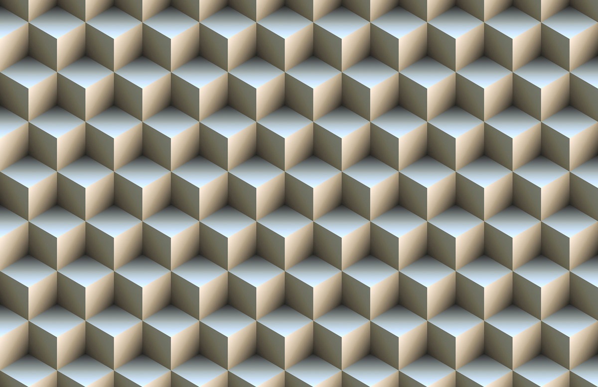 Image of Papermoon Fototapete »Abstrakt Würfel«, Vliestapete, hochwertiger Digitaldruck, inklusive Kleister bei Ackermann Versand Schweiz