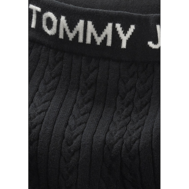 ♕ Tommy Jeans Strickhose »TJW CABLE KNIT PANTS«, mit Tommy Jeans  Logo-Stickerei versandkostenfrei auf