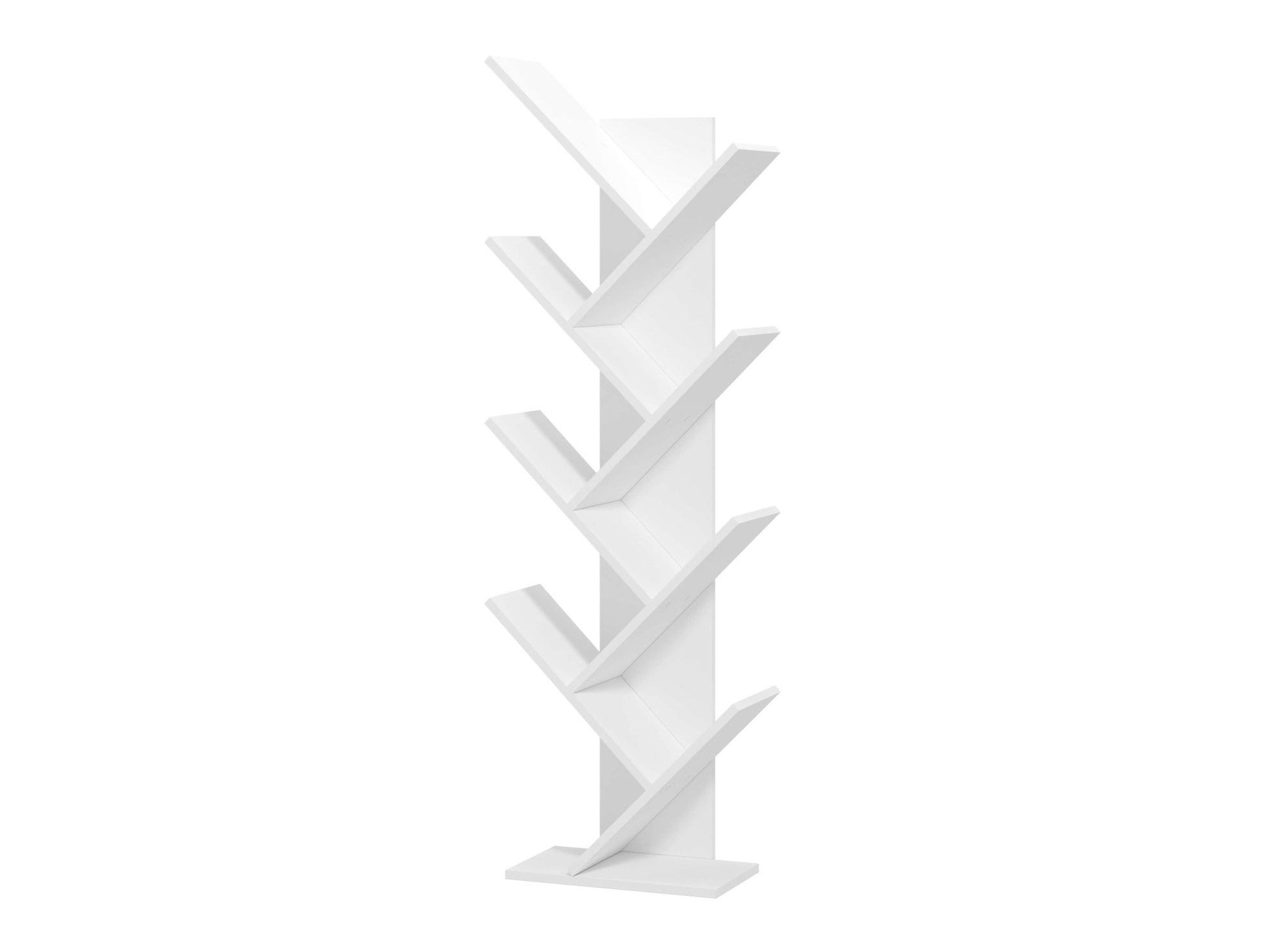 Home affaire Étagère à livres »Monopoli, Standregal, Holzdesign, Wandregal, Dekoregal,  Ast-Optik« bibliothèque design arbre moderne en 2 couleurs – élégante et compacte